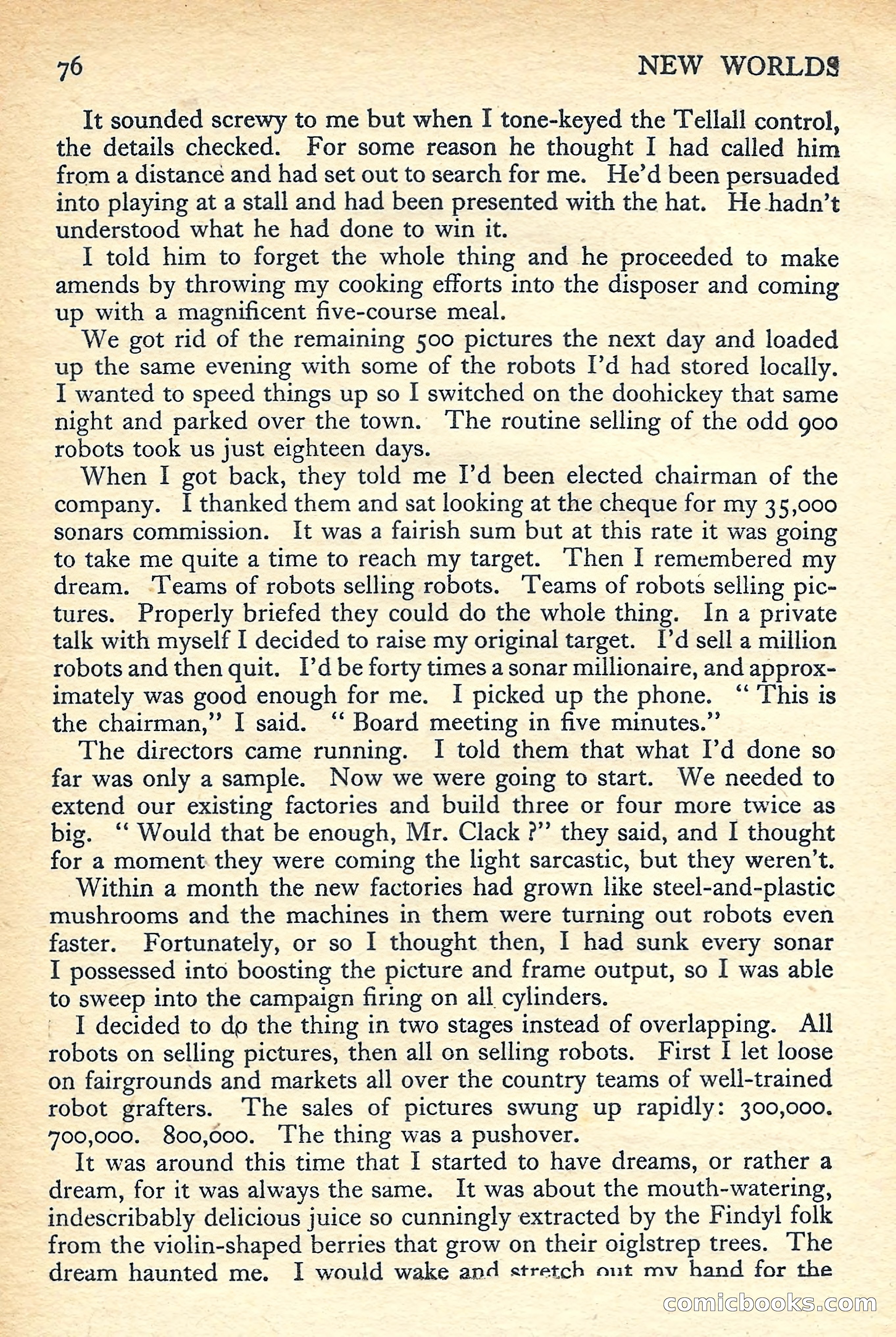 New Worlds Science Fiction No. 47 — page 78 of 132