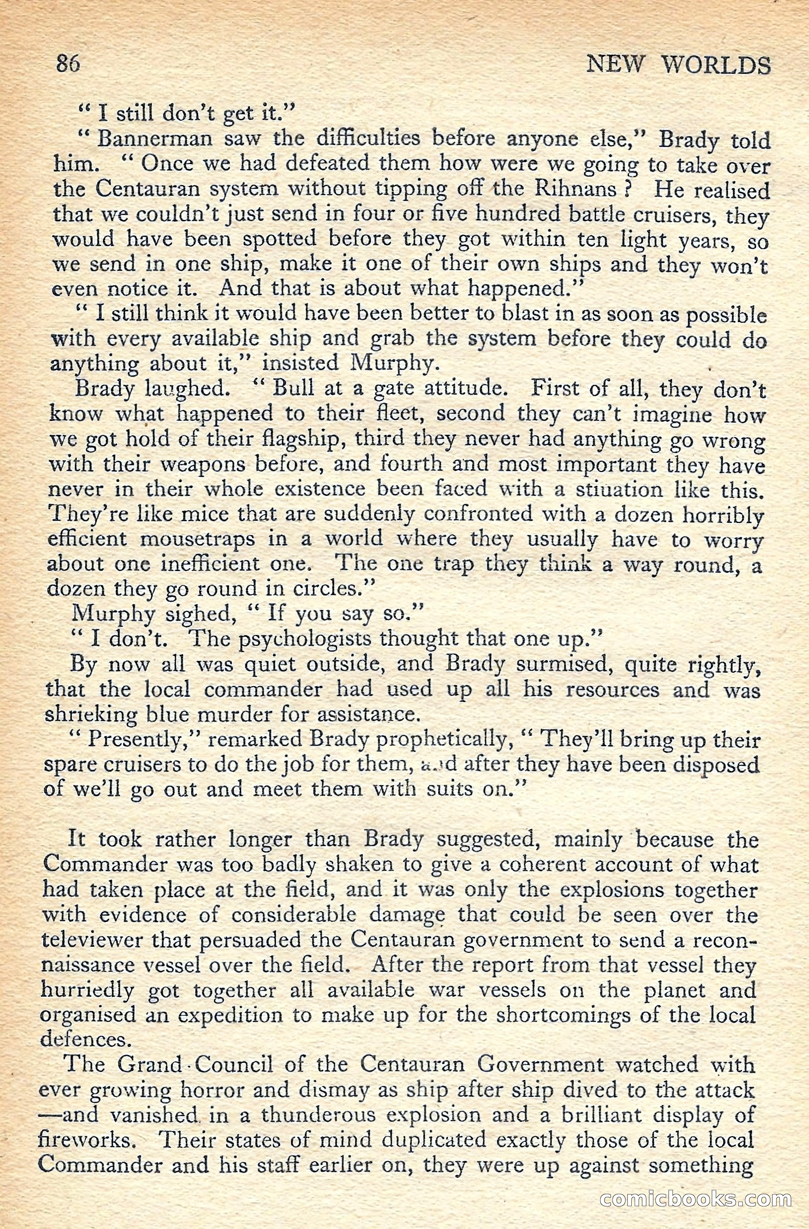 New Worlds Science Fiction No. 47 — page 88 of 132