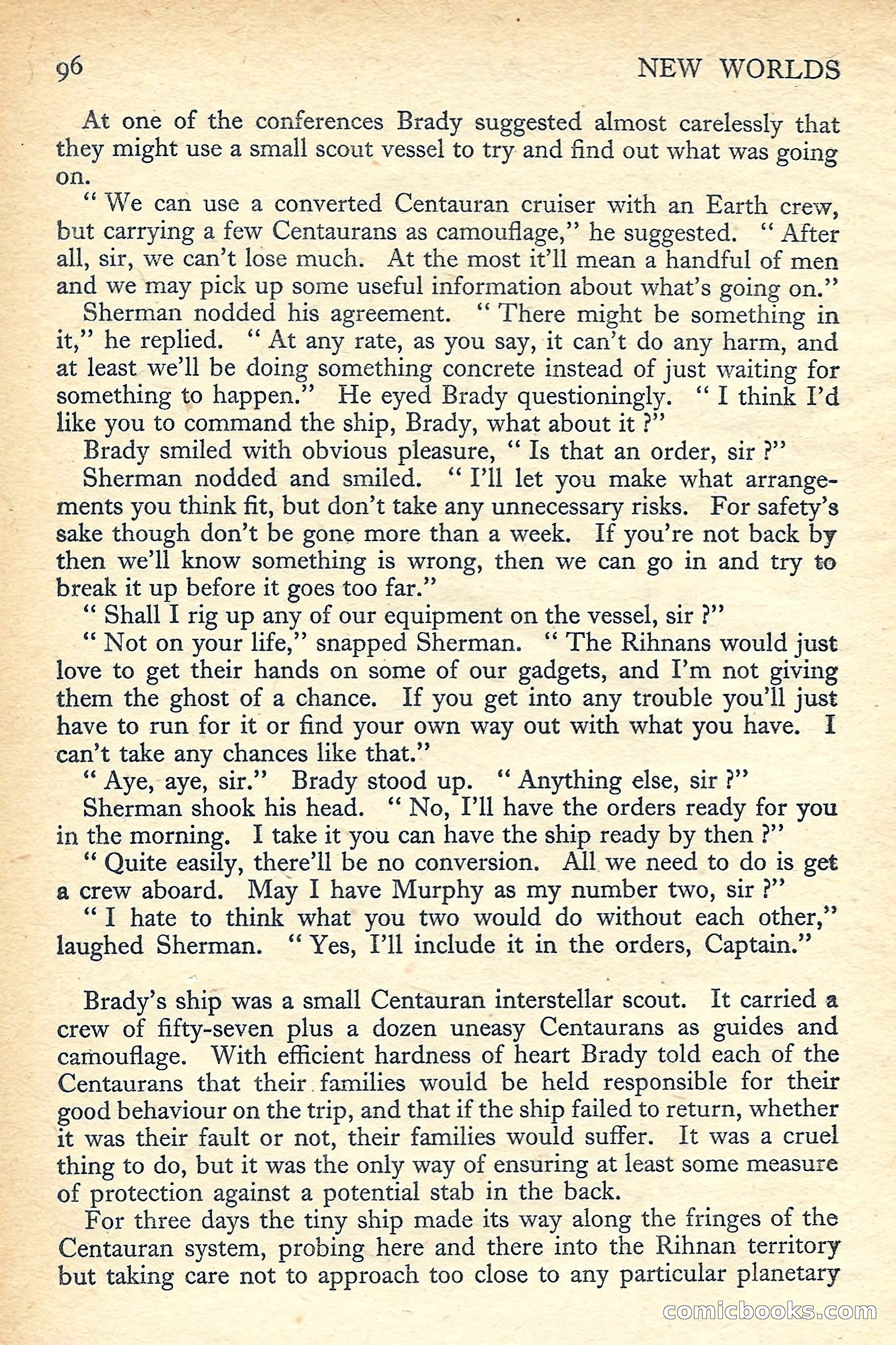New Worlds Science Fiction No. 47 — page 98 of 132