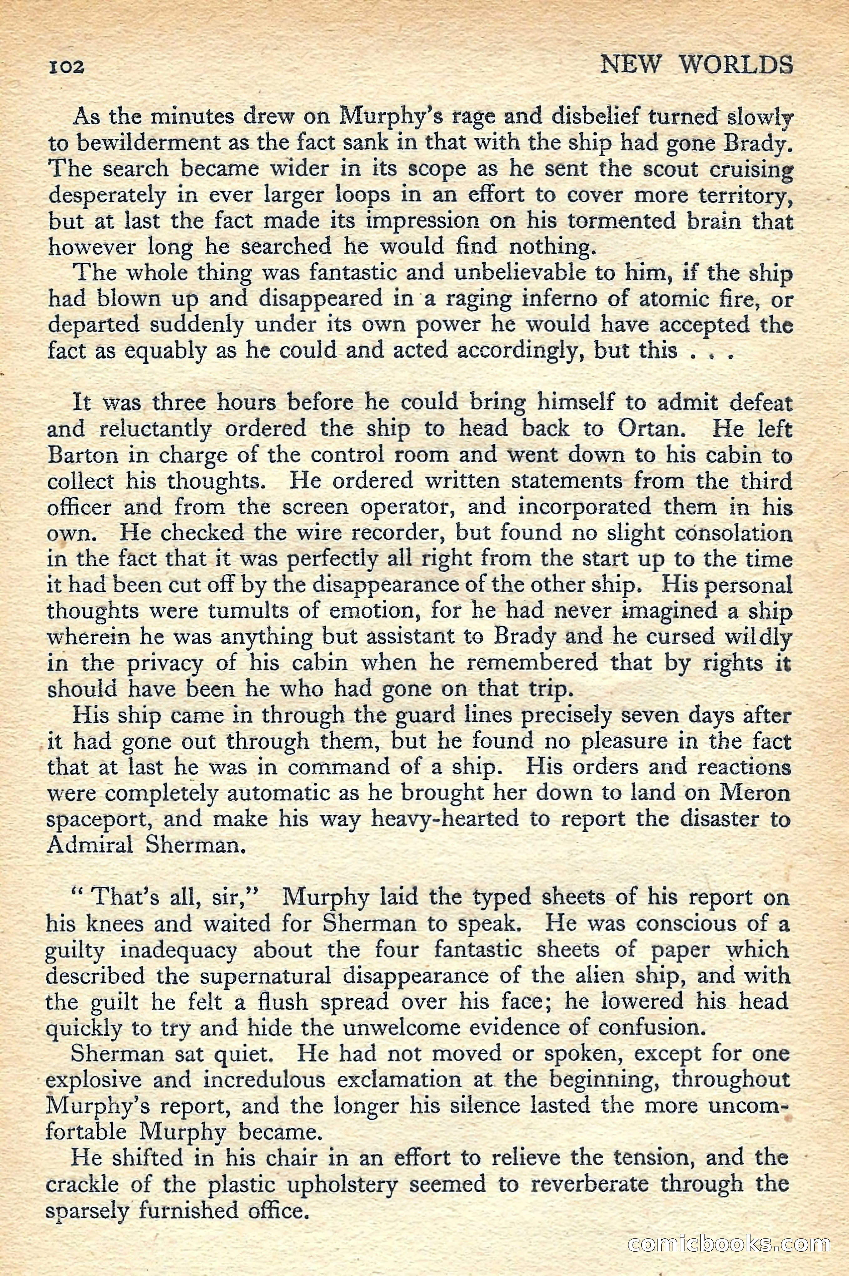 New Worlds Science Fiction No. 47 — page 104 of 132