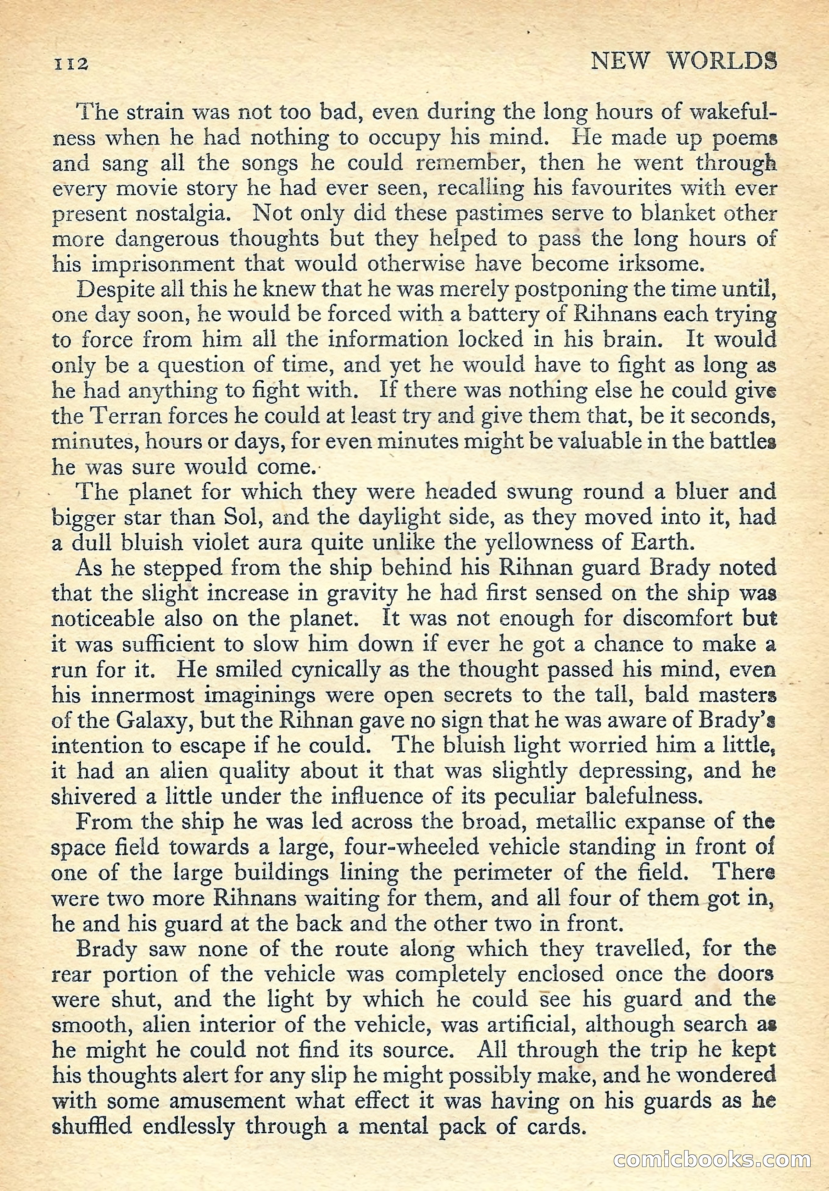 New Worlds Science Fiction No. 47 — page 114 of 132