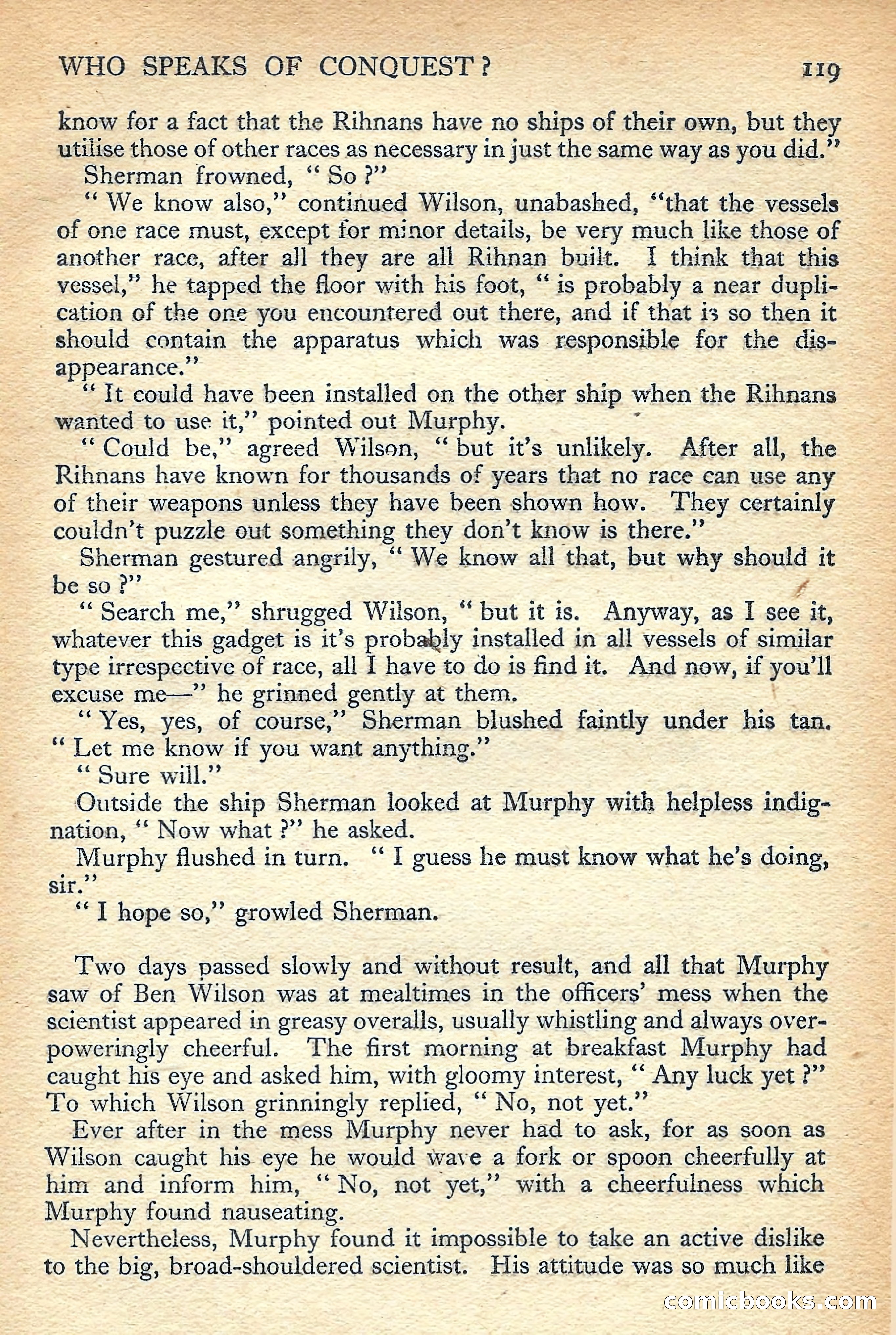 New Worlds Science Fiction No. 47 — page 121 of 132