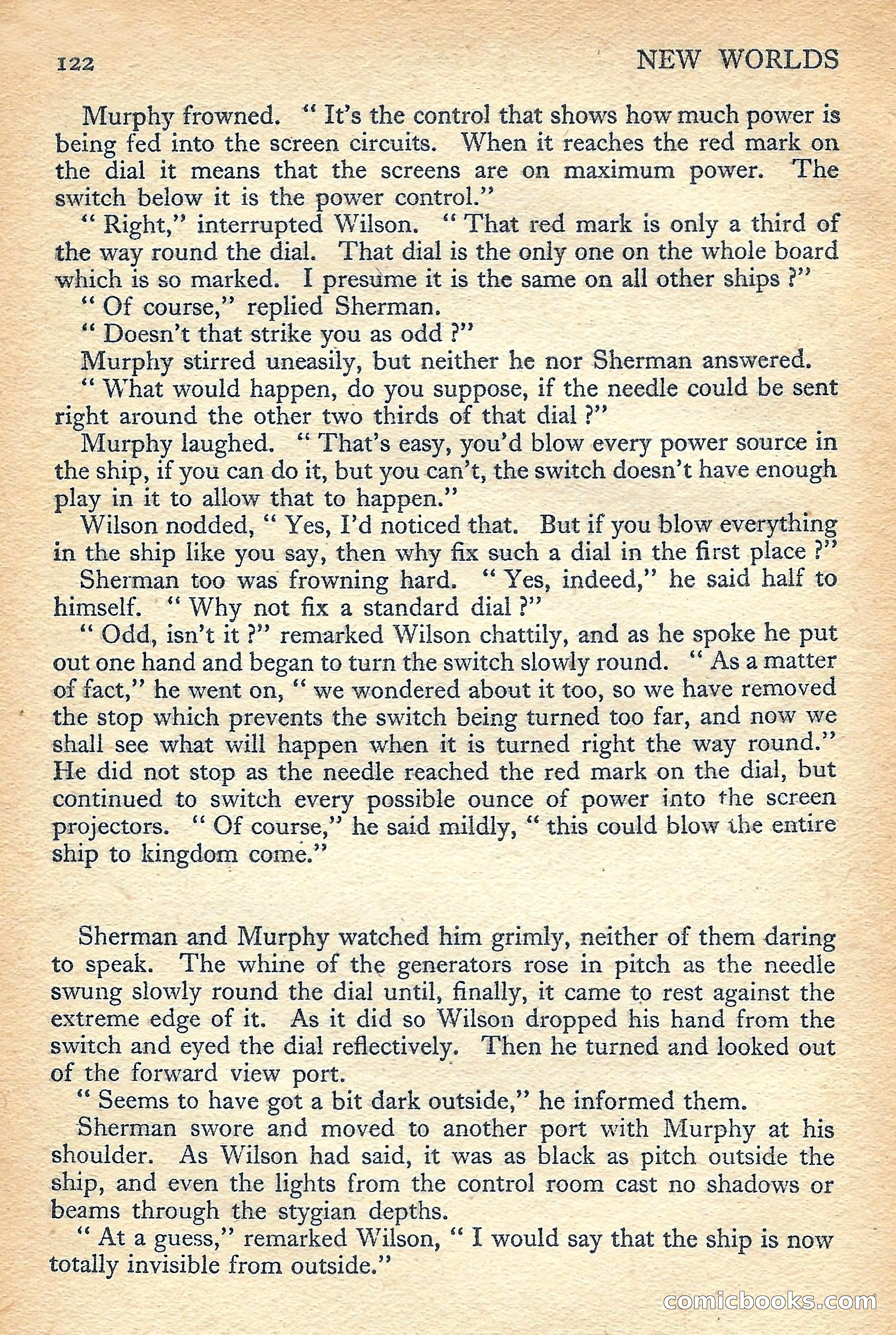 New Worlds Science Fiction No. 47 — page 124 of 132