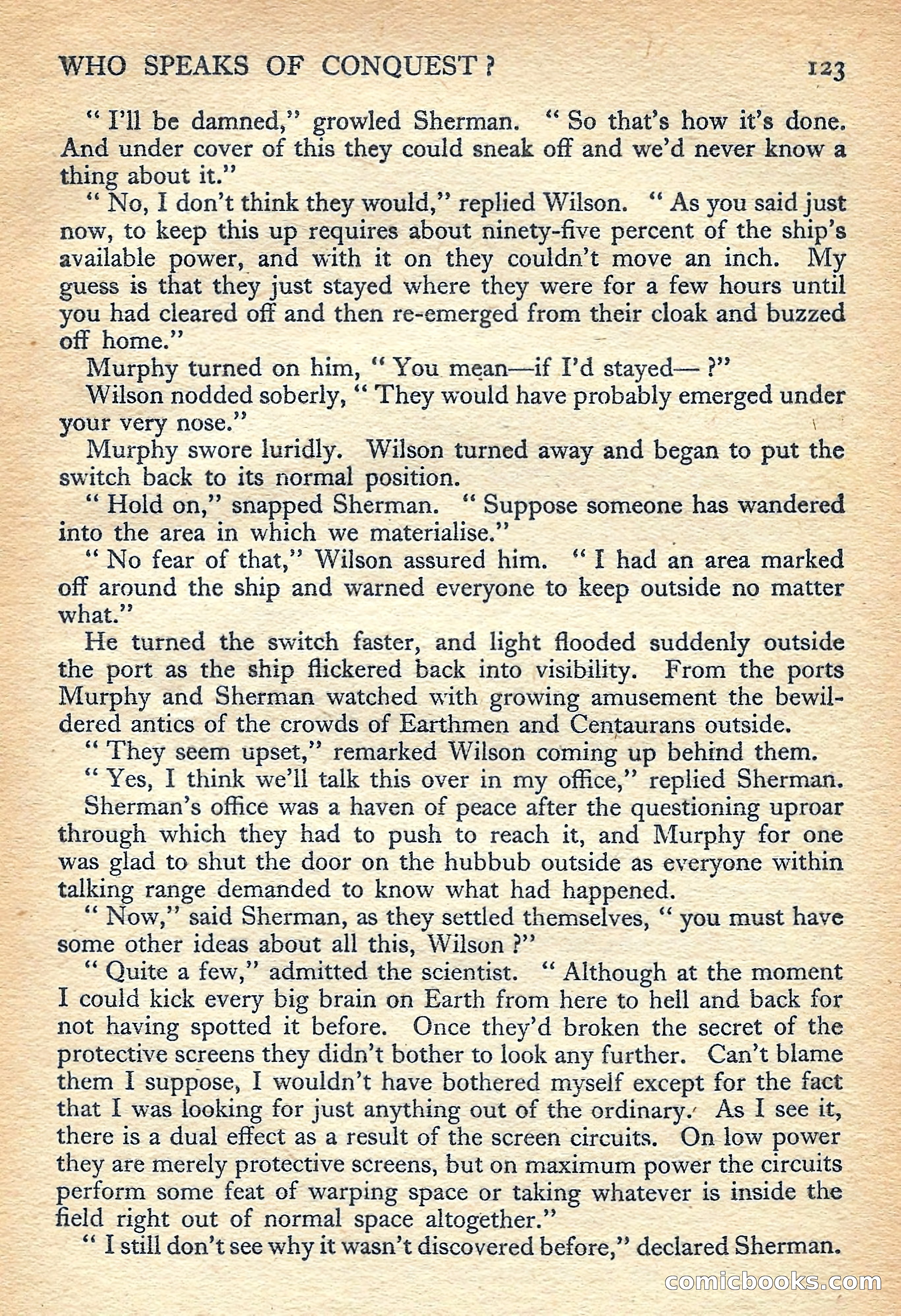 New Worlds Science Fiction No. 47 — page 125 of 132