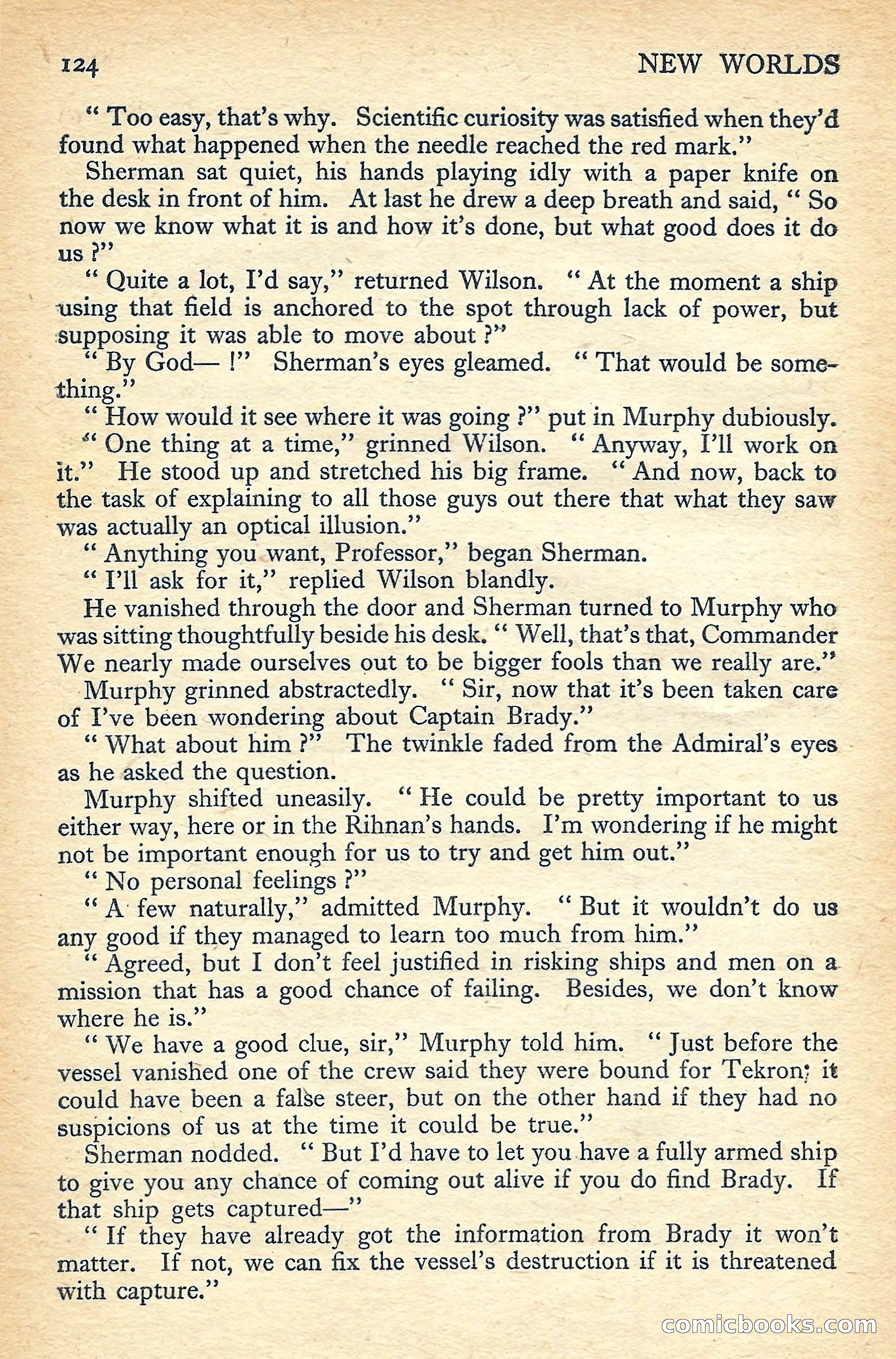 New Worlds Science Fiction No. 47 — page 126 of 132