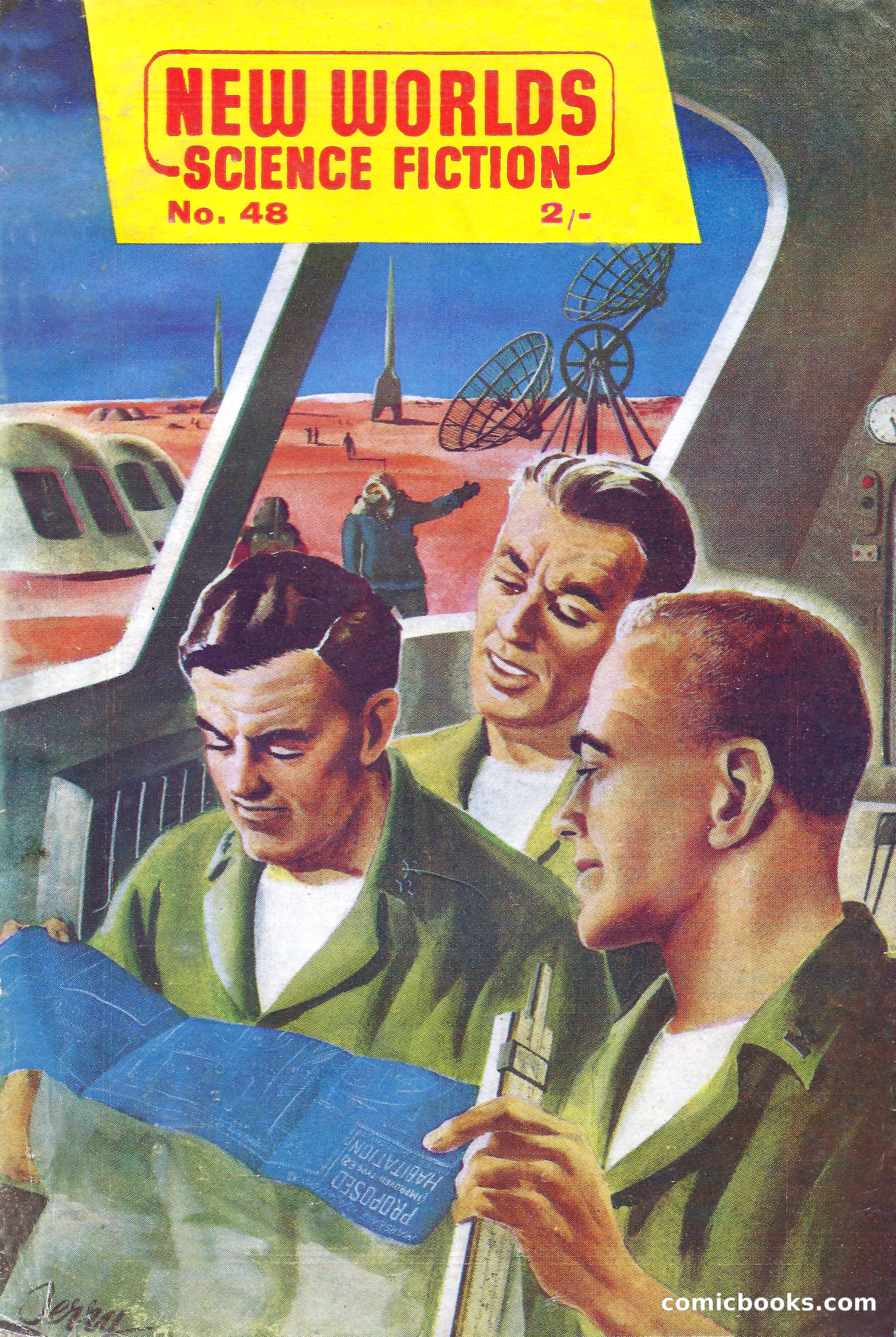 New Worlds Science Fiction No. 48 — page 1 of 132