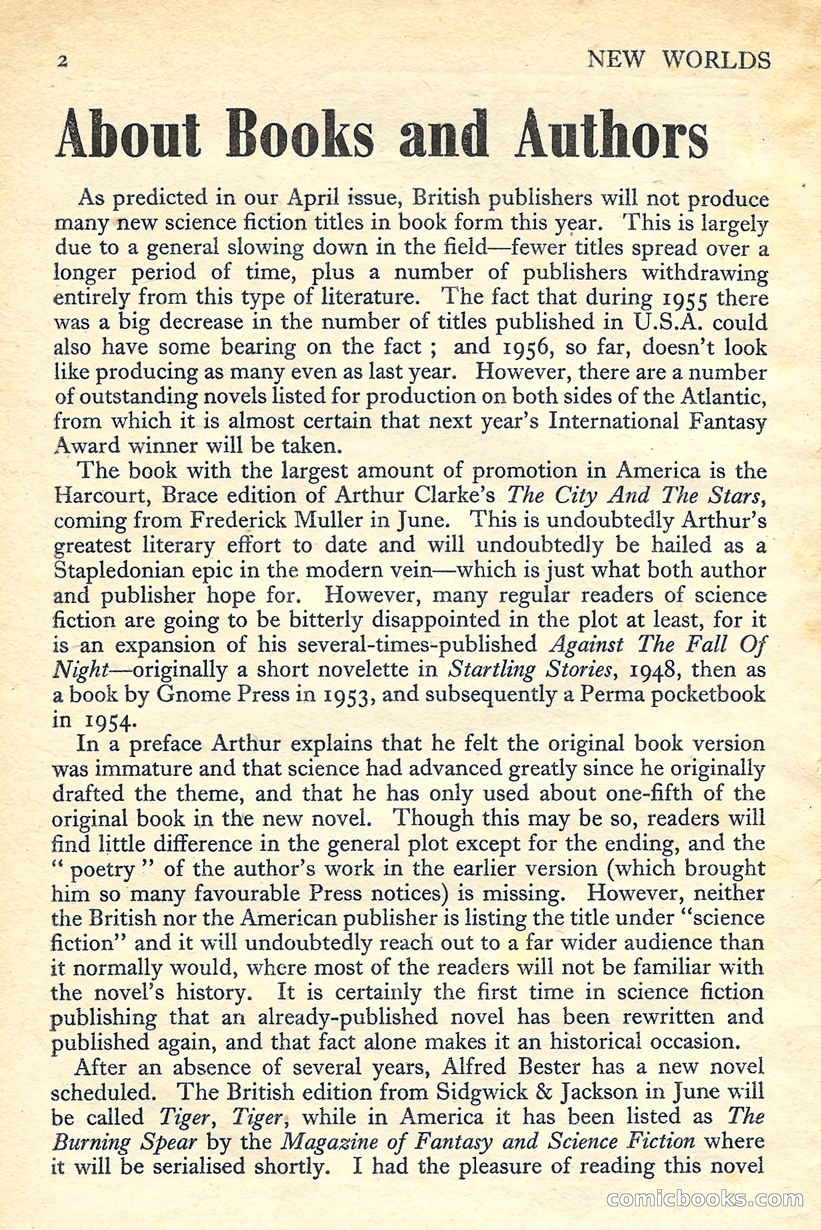 New Worlds Science Fiction No. 48 — page 4 of 132