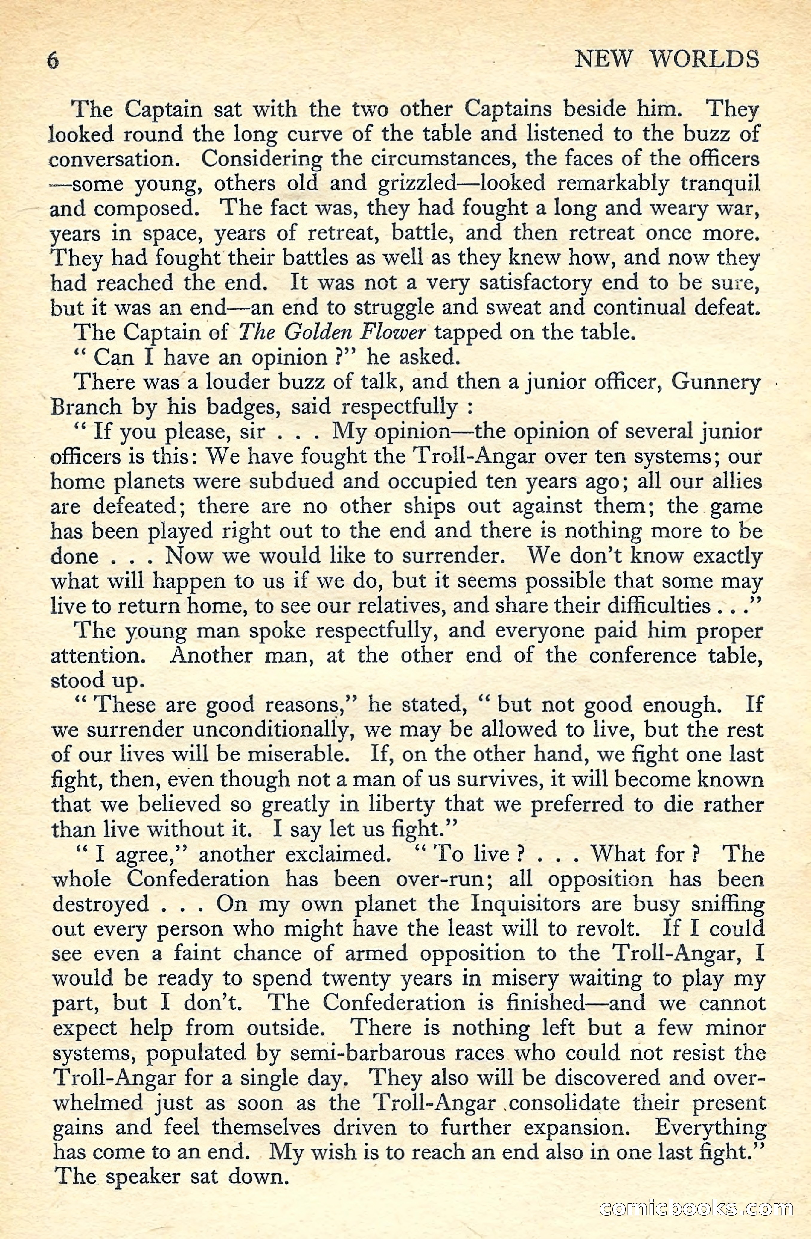 New Worlds Science Fiction No. 48 — page 8 of 132