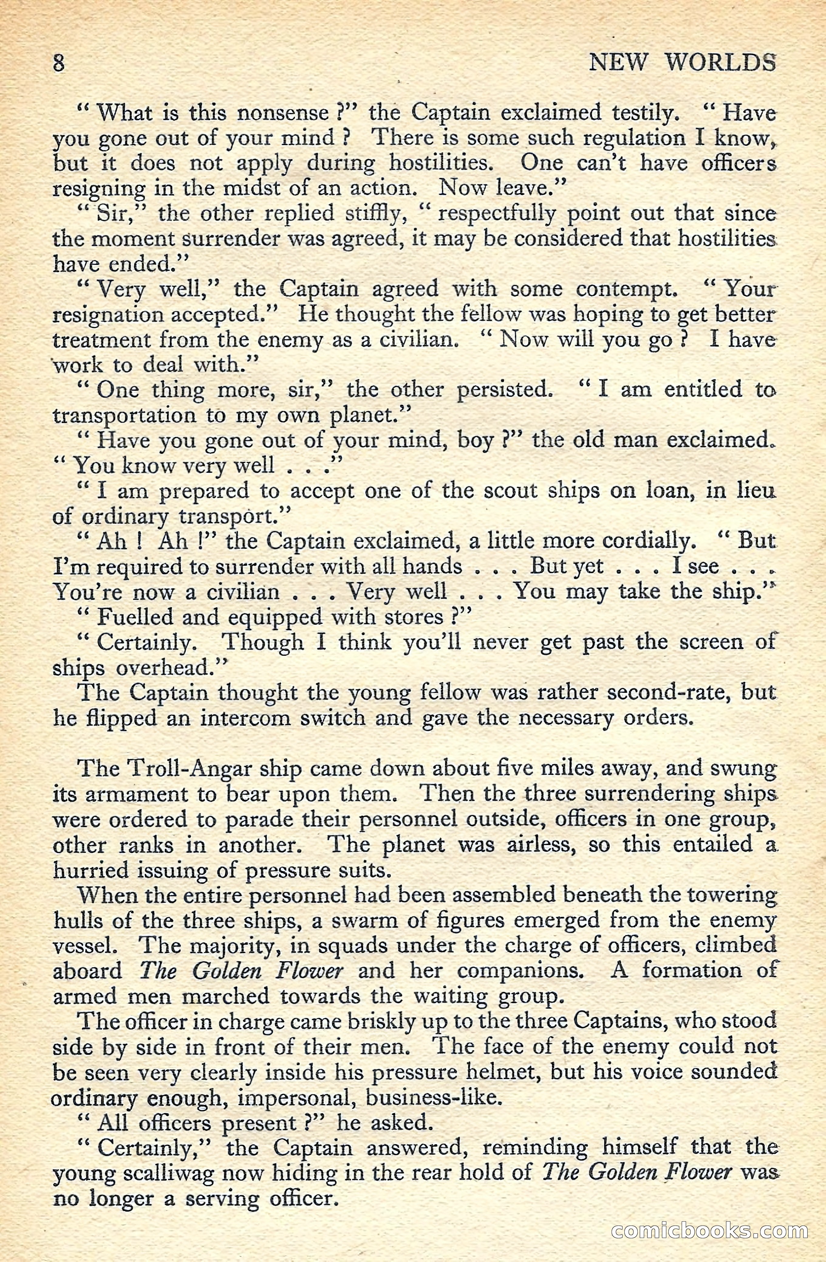 New Worlds Science Fiction No. 48 — page 10 of 132