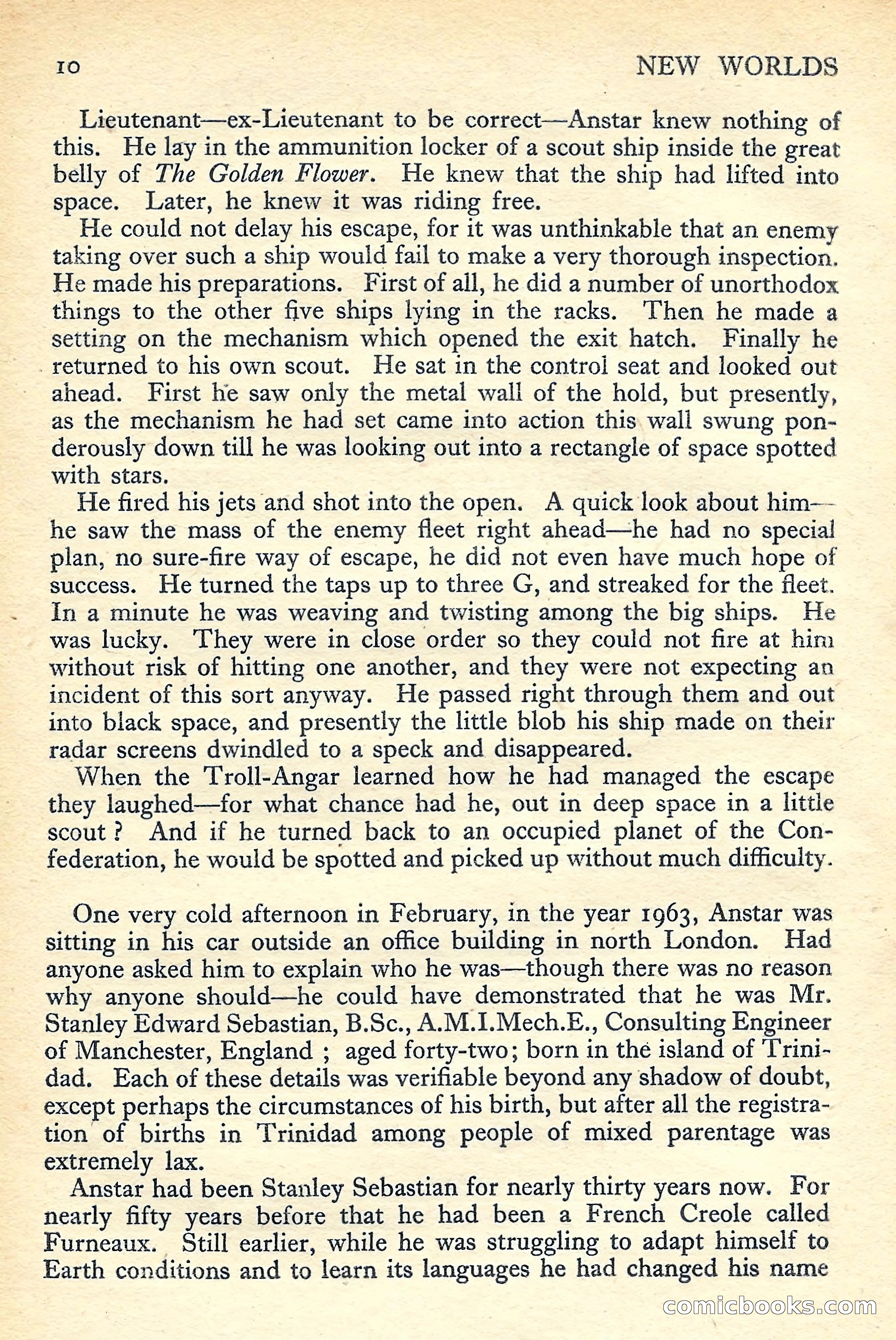 New Worlds Science Fiction No. 48 — page 12 of 132