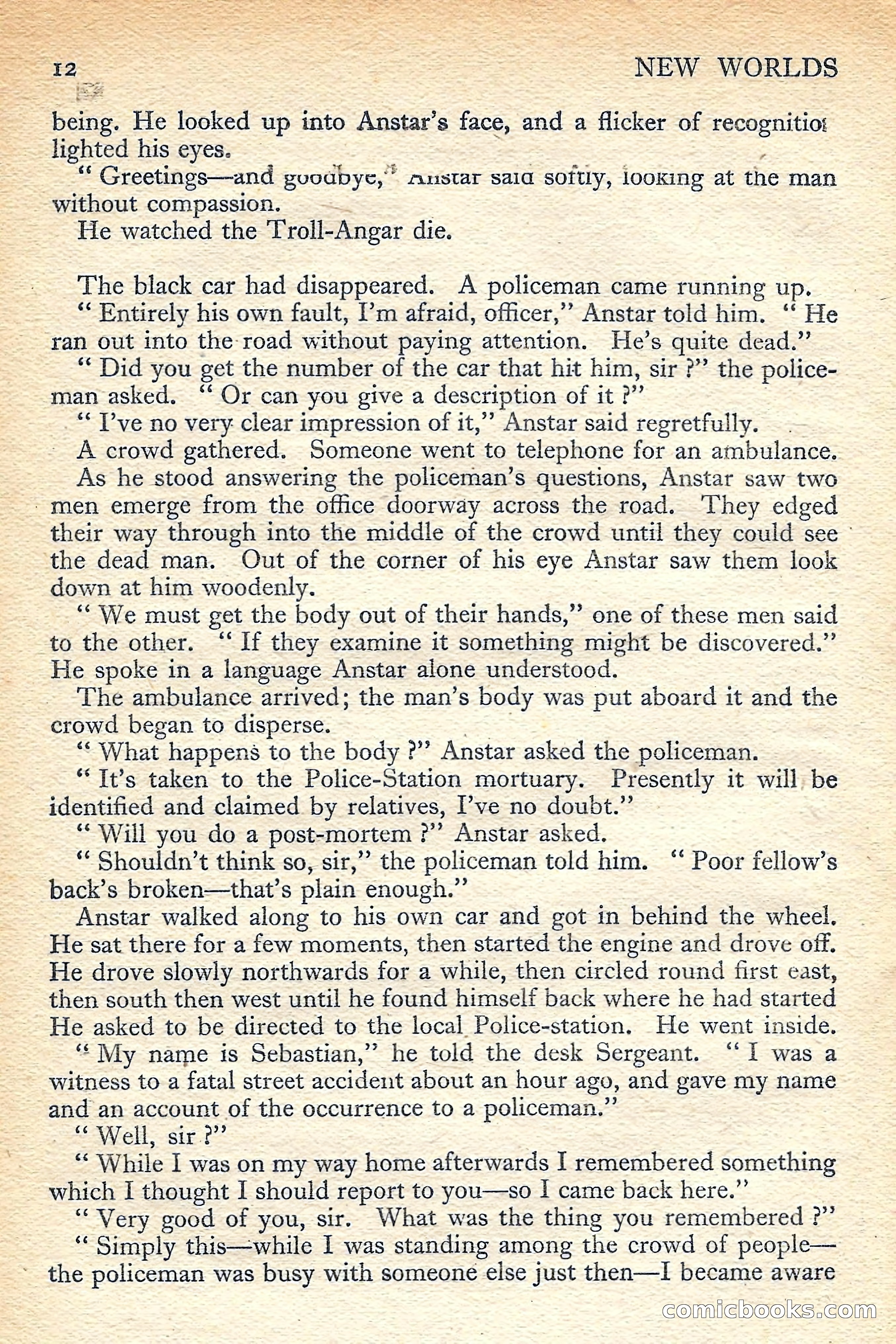 New Worlds Science Fiction No. 48 — page 14 of 132