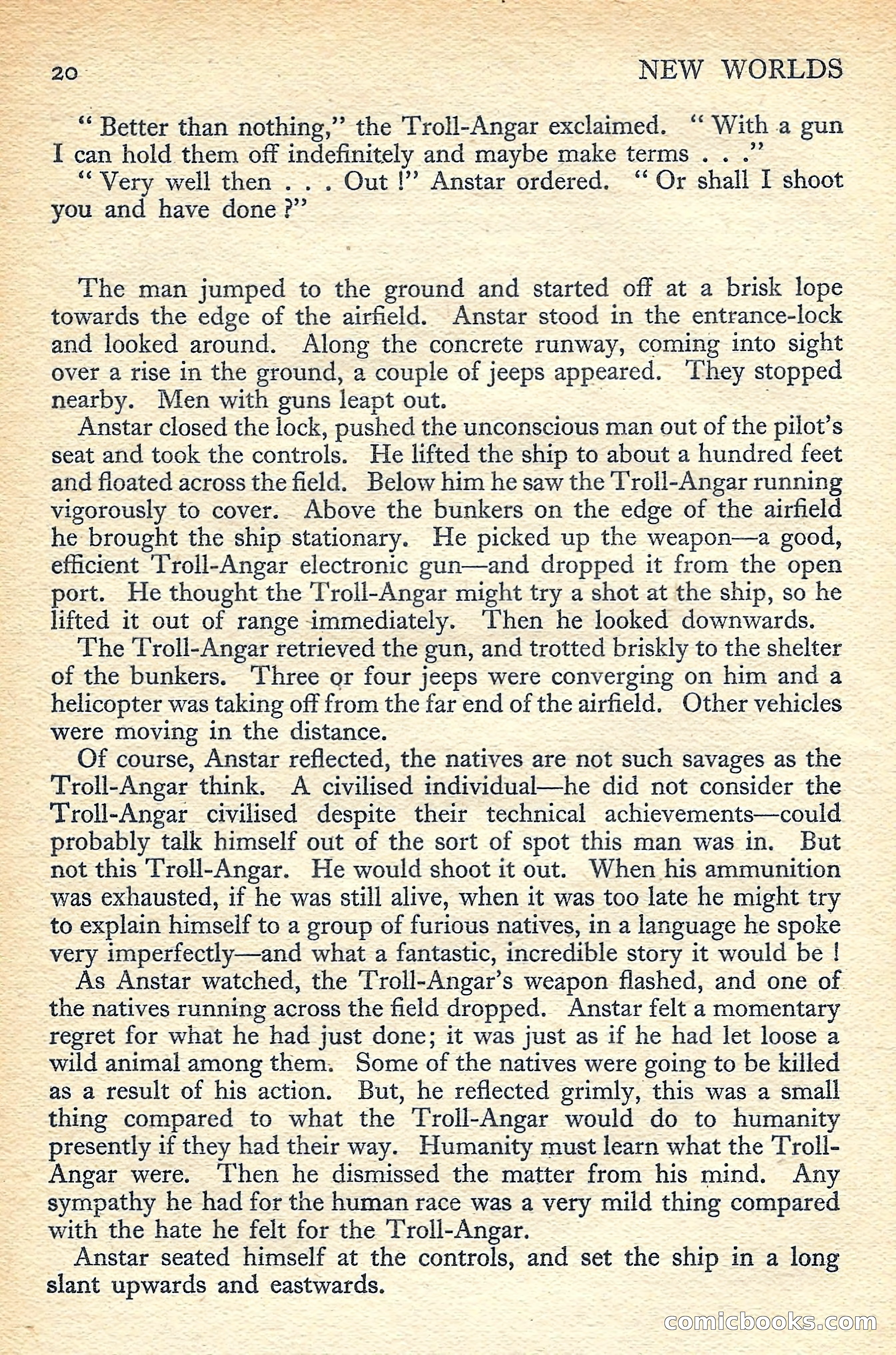 New Worlds Science Fiction No. 48 — page 22 of 132