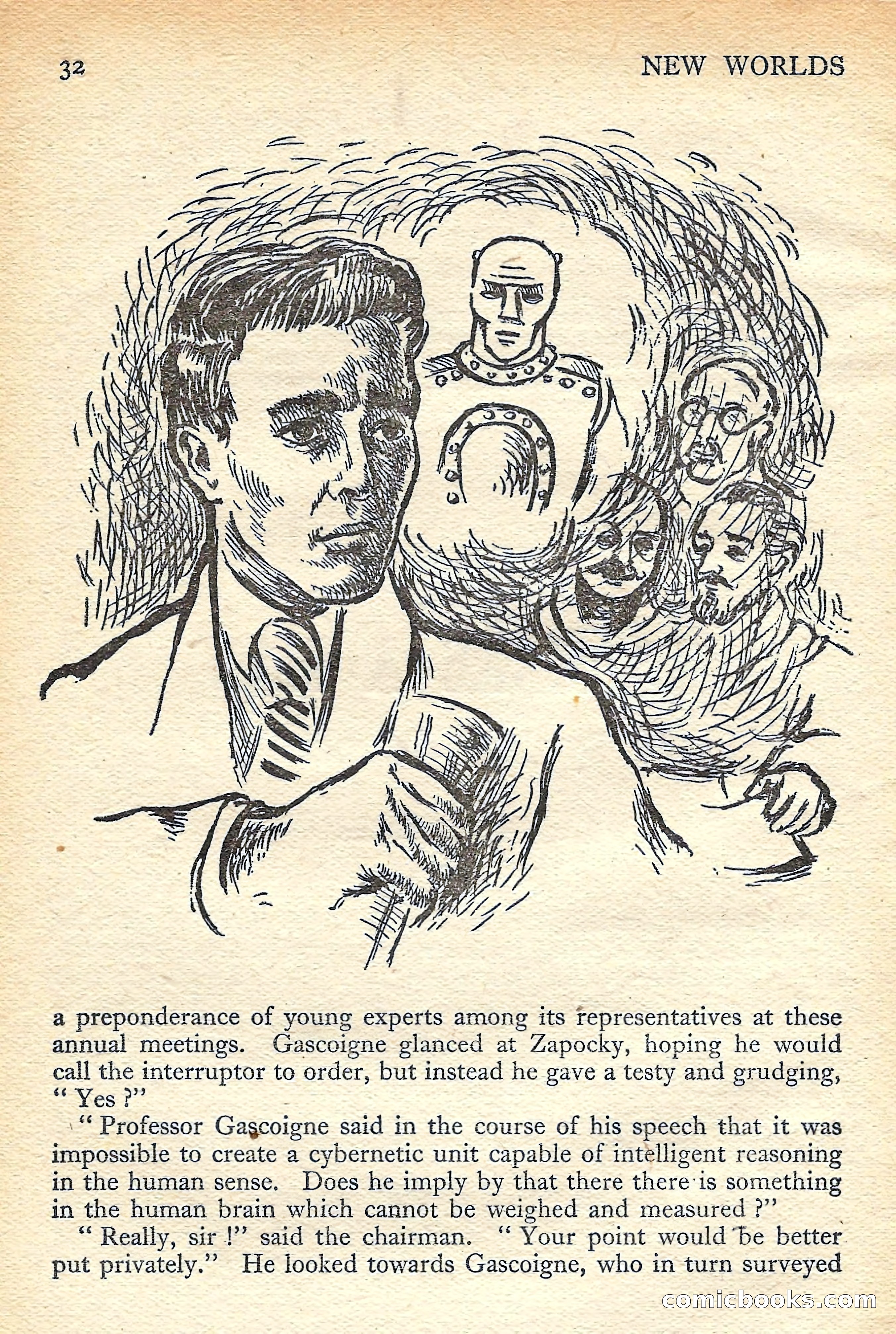 New Worlds Science Fiction No. 48 — page 34 of 132