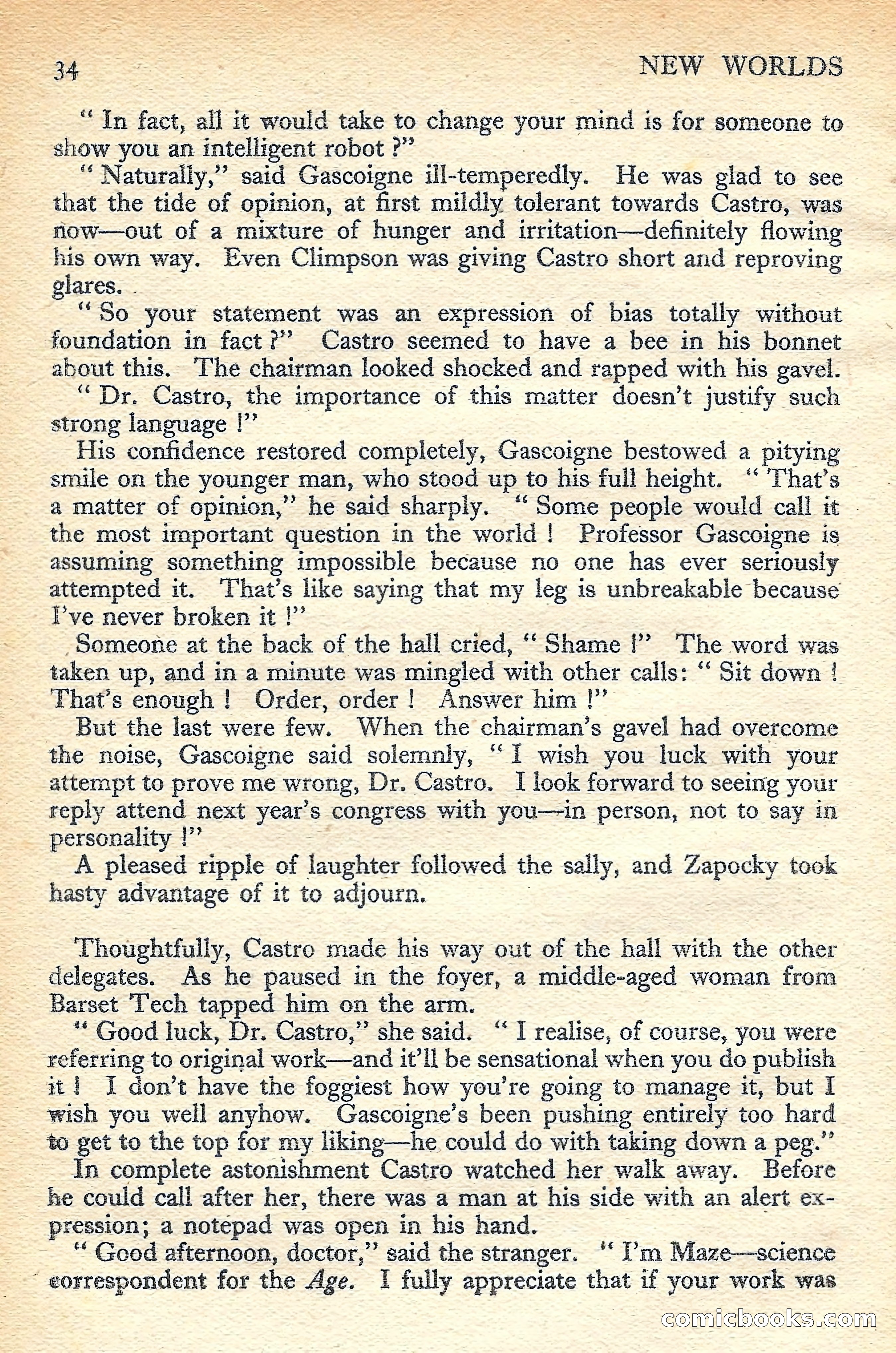 New Worlds Science Fiction No. 48 — page 36 of 132