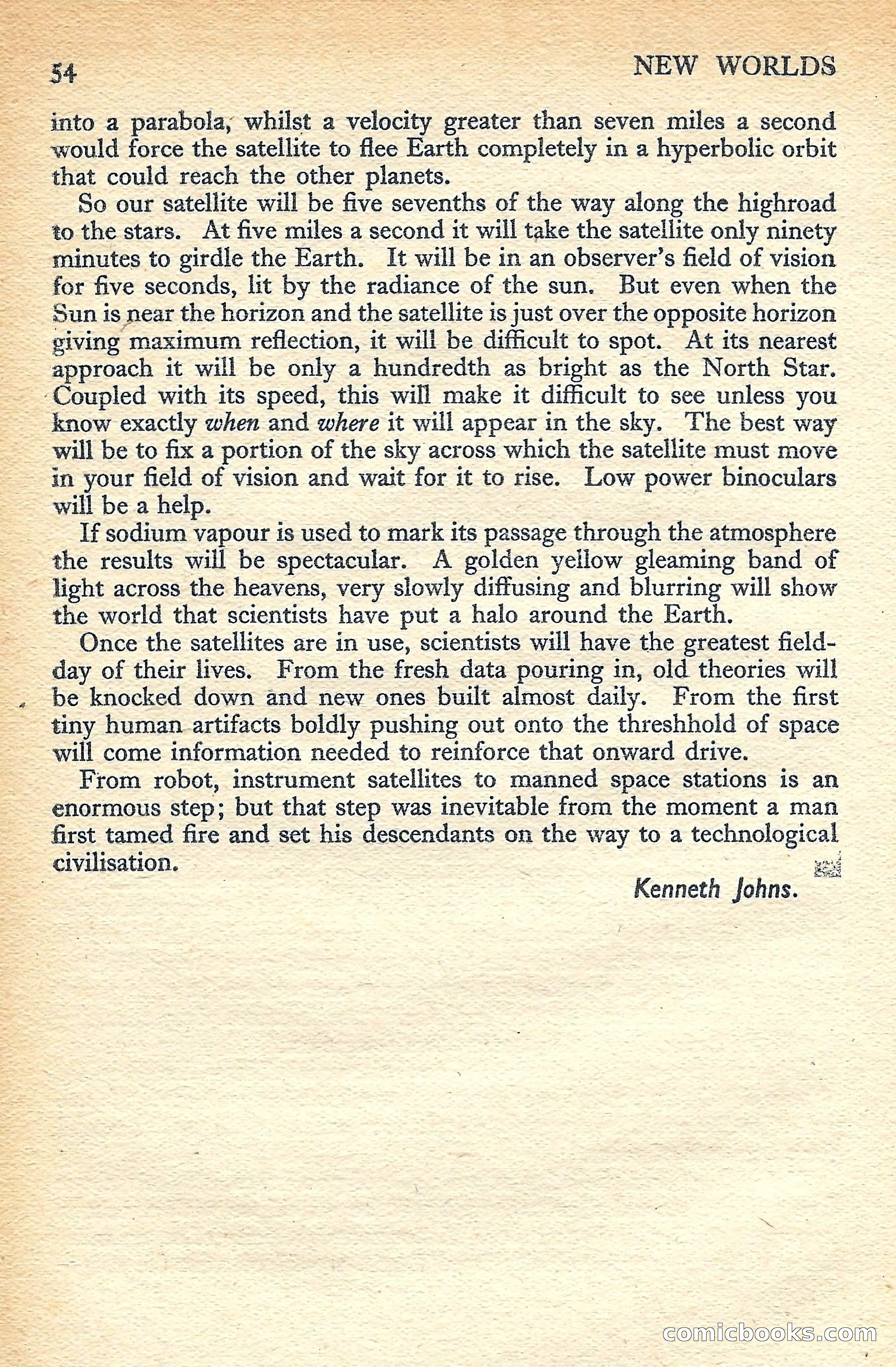 New Worlds Science Fiction No. 48 — page 56 of 132