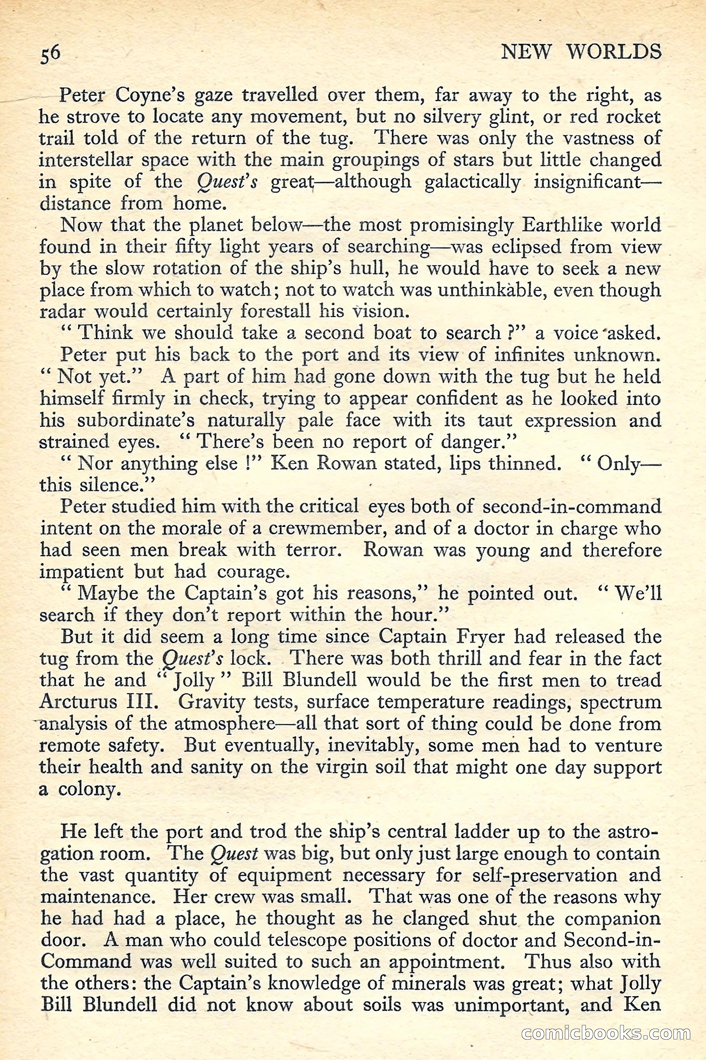 New Worlds Science Fiction No. 48 — page 58 of 132