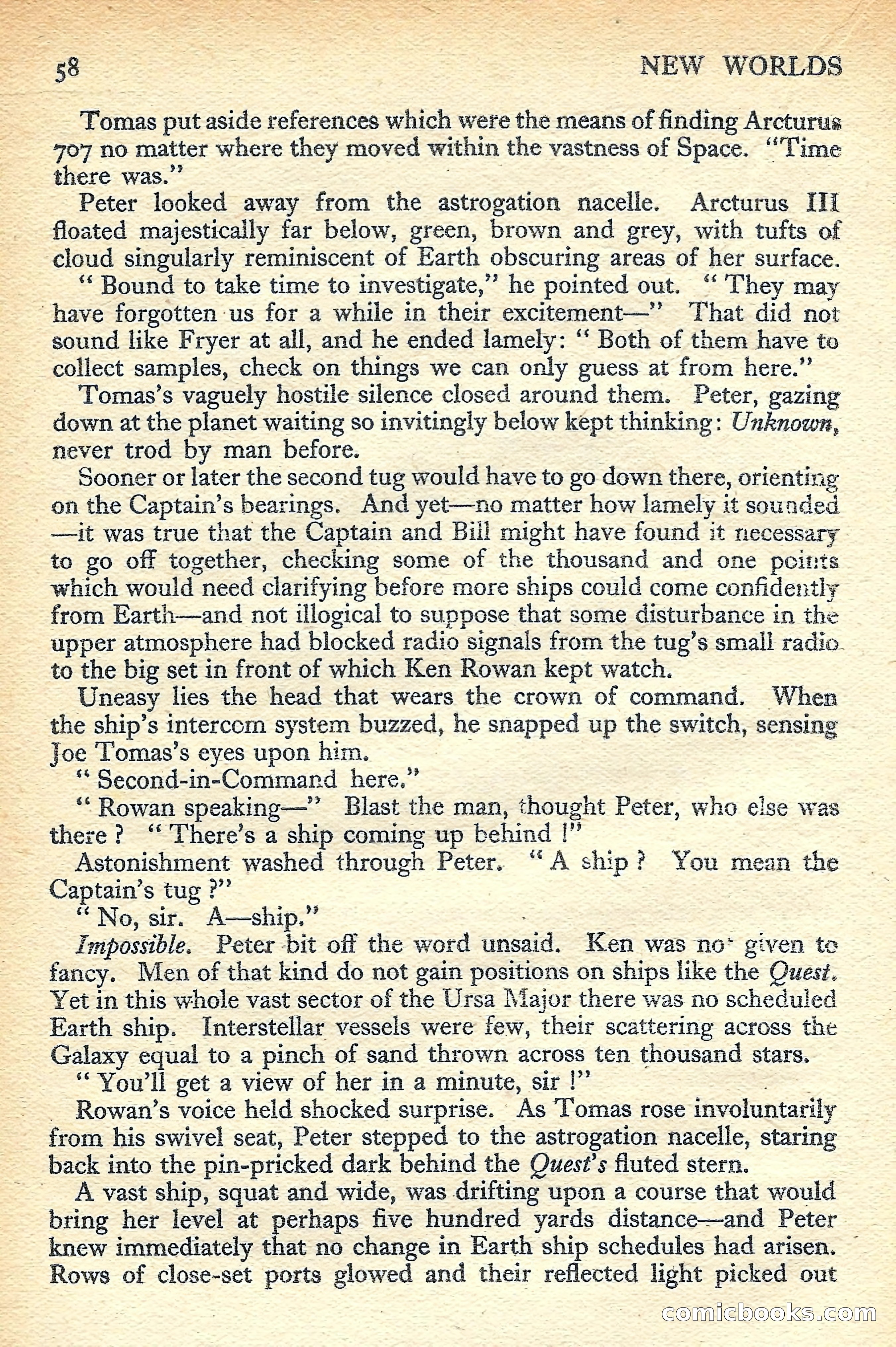 New Worlds Science Fiction No. 48 — page 60 of 132