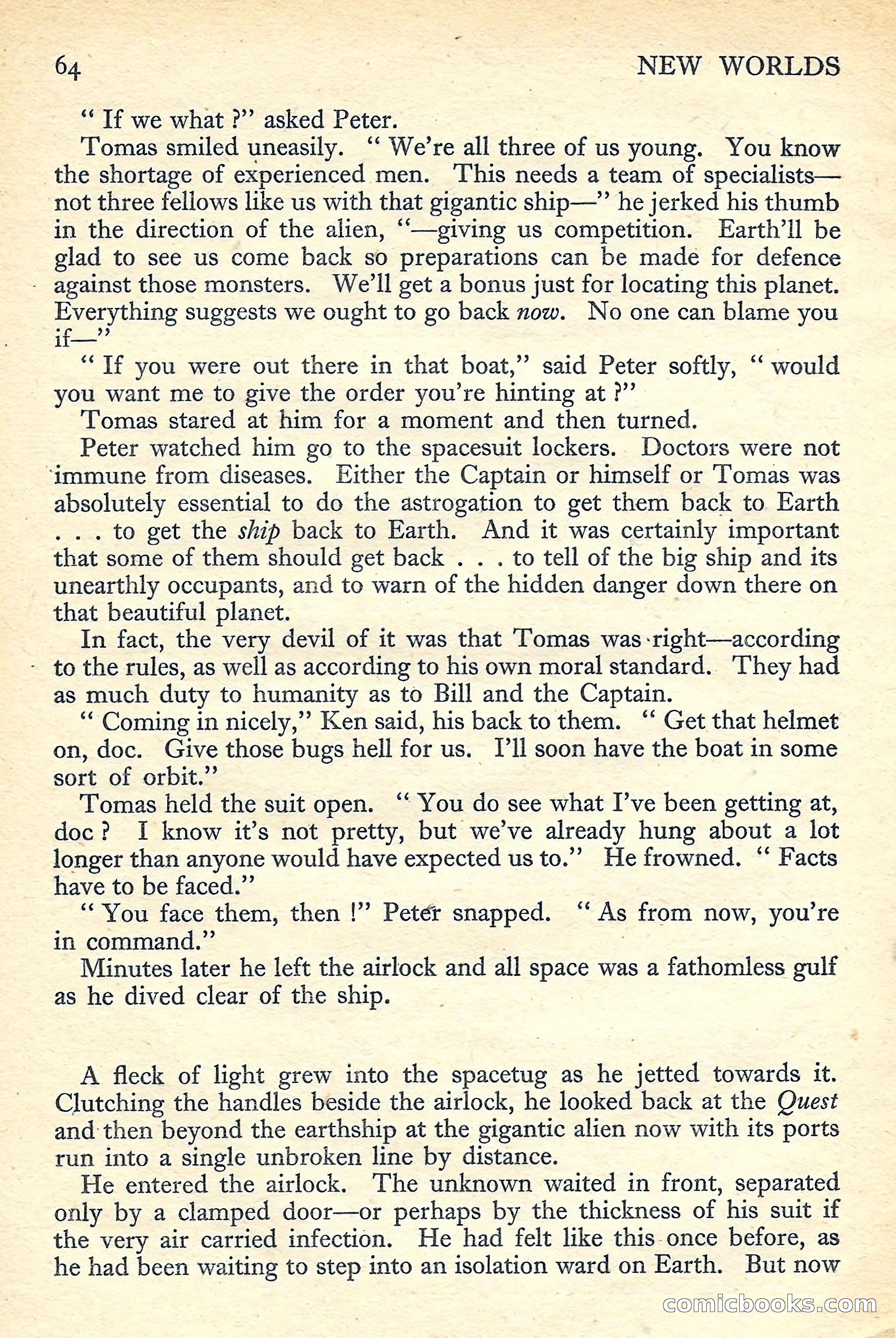 New Worlds Science Fiction No. 48 — page 66 of 132