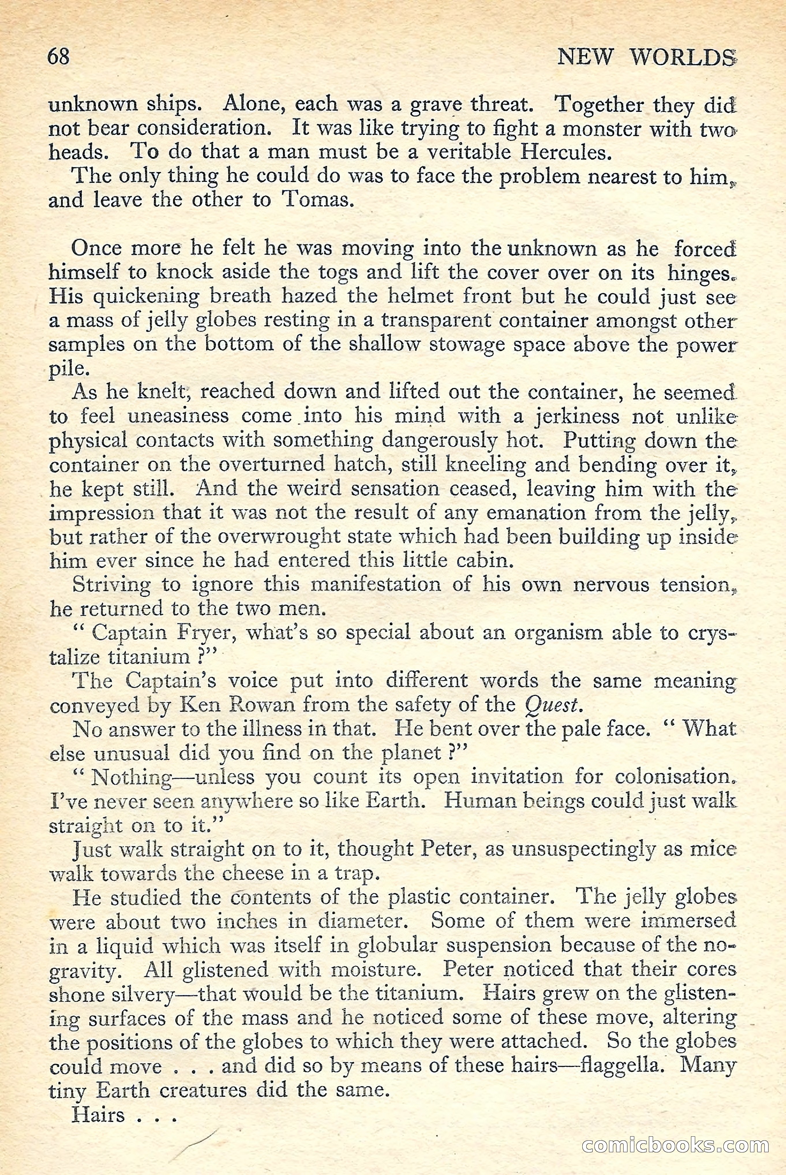 New Worlds Science Fiction No. 48 — page 70 of 132