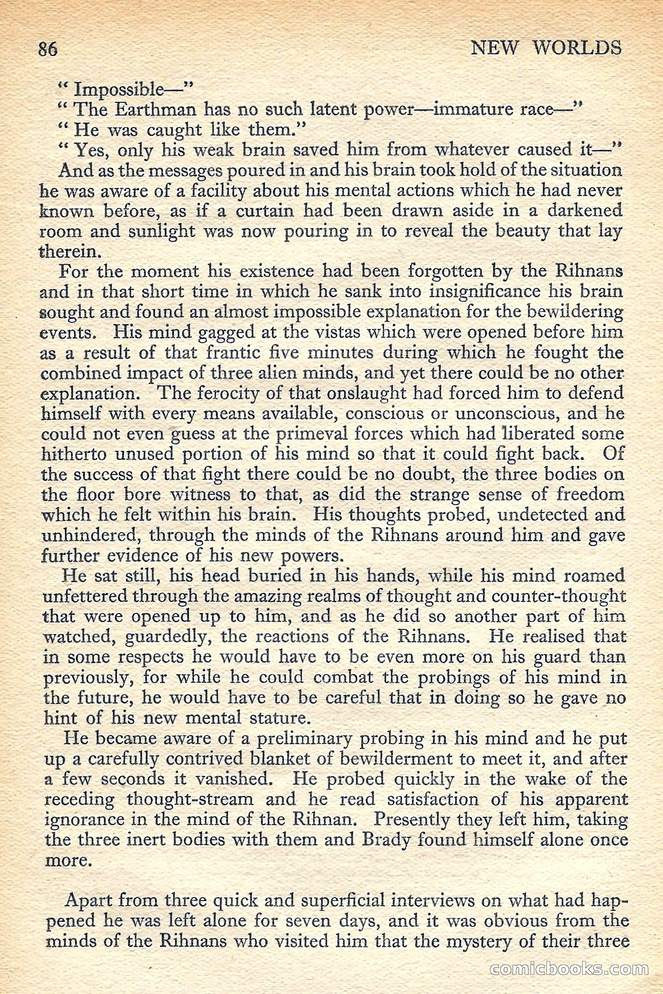 New Worlds Science Fiction No. 48 — page 88 of 132