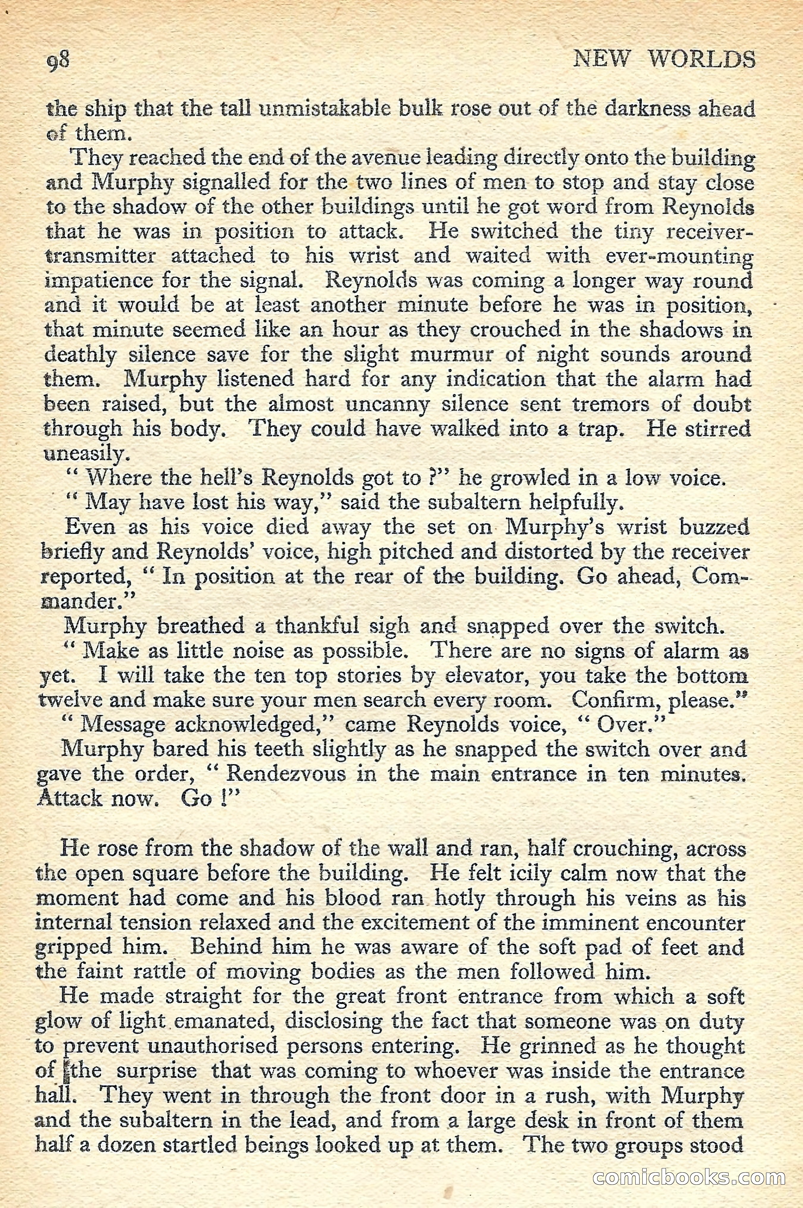 New Worlds Science Fiction No. 48 — page 100 of 132