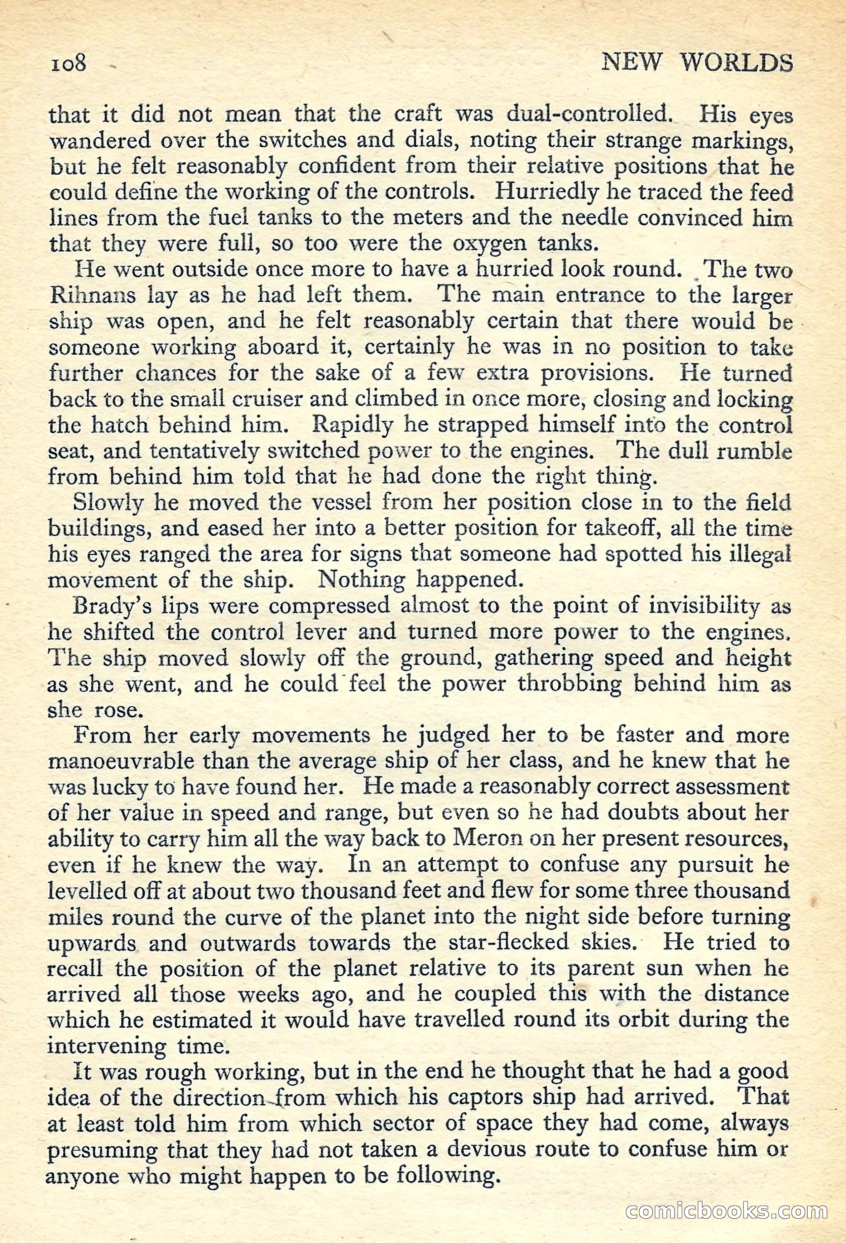 New Worlds Science Fiction No. 48 — page 110 of 132