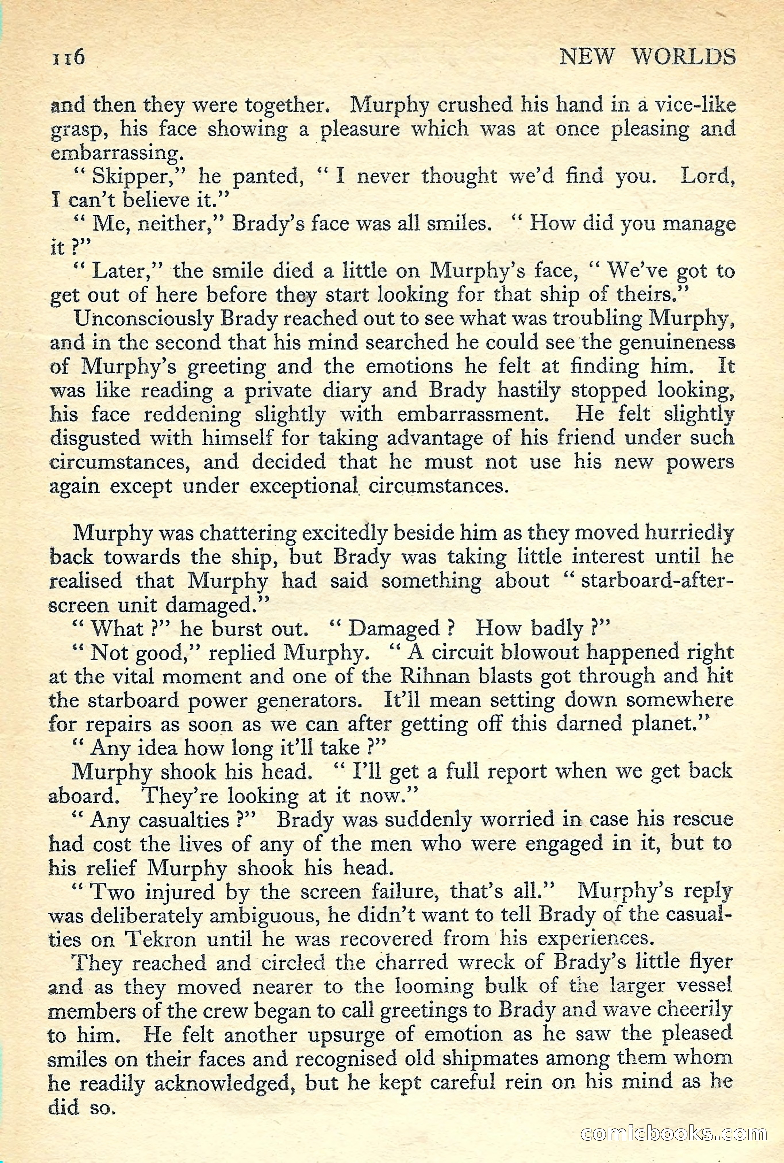New Worlds Science Fiction No. 48 — page 118 of 132