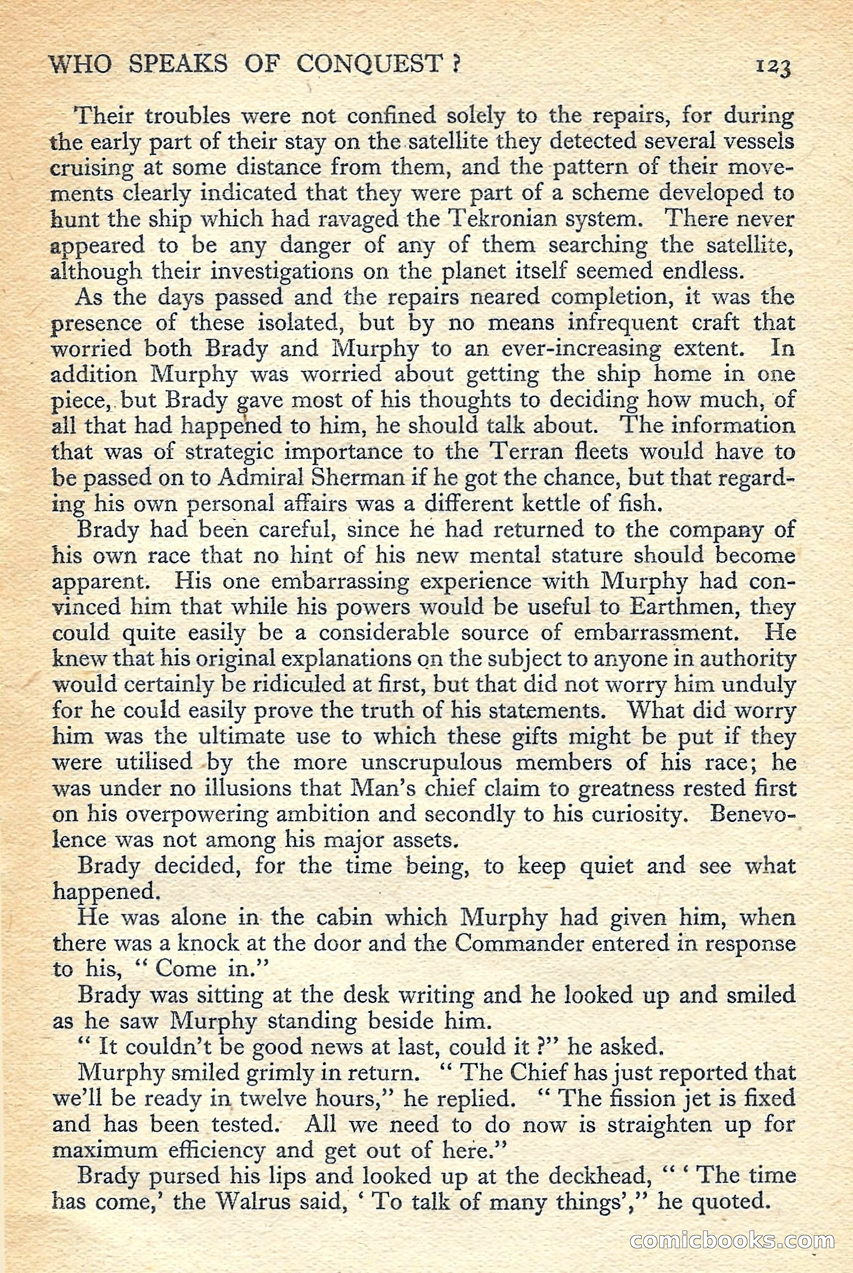 New Worlds Science Fiction No. 48 — page 125 of 132