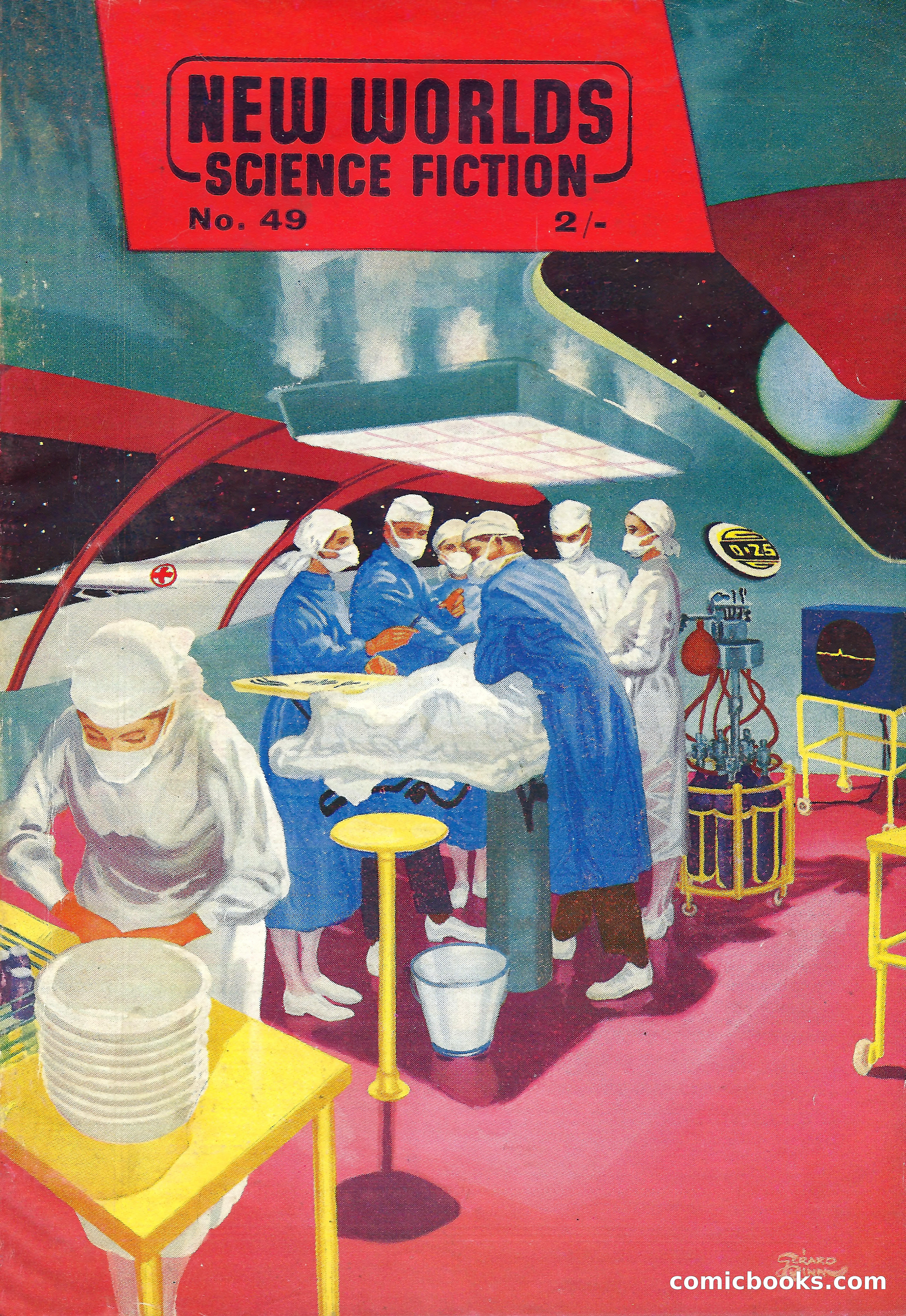 New Worlds Science Fiction No. 49 — page 1 of 132