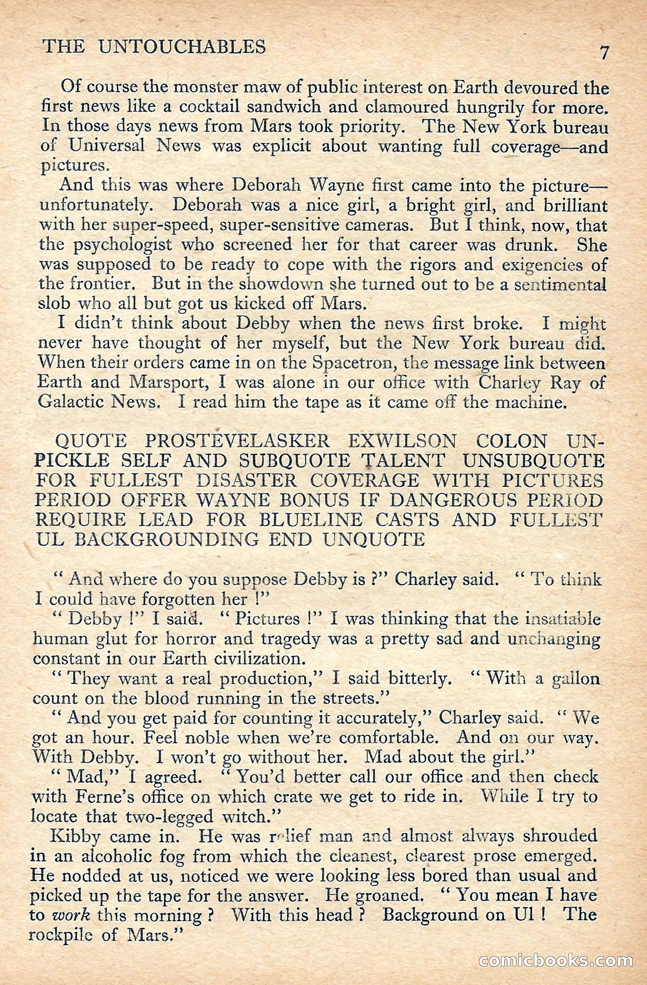 New Worlds Science Fiction No. 49 — page 9 of 132