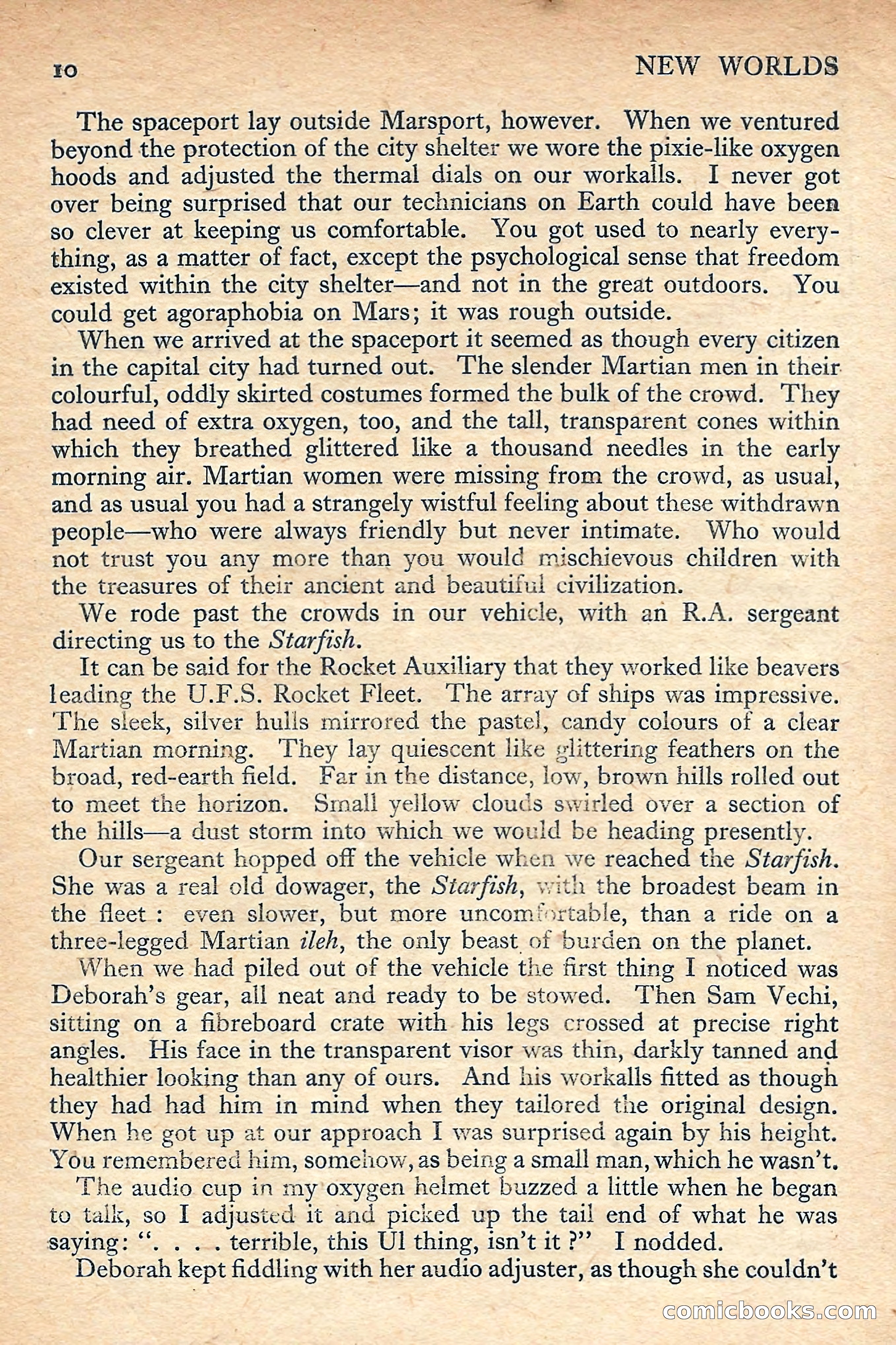 New Worlds Science Fiction No. 49 — page 12 of 132