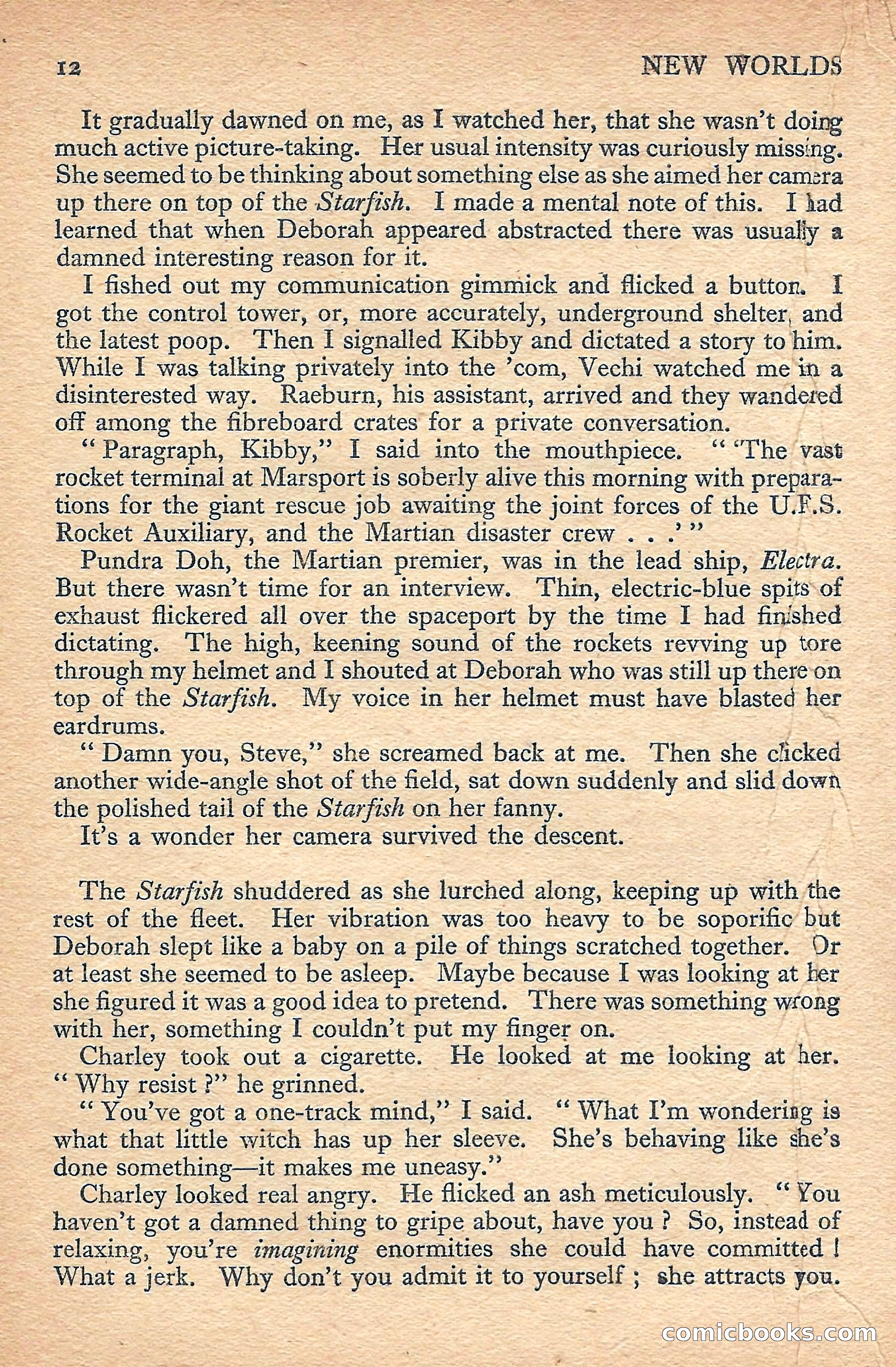 New Worlds Science Fiction No. 49 — page 14 of 132