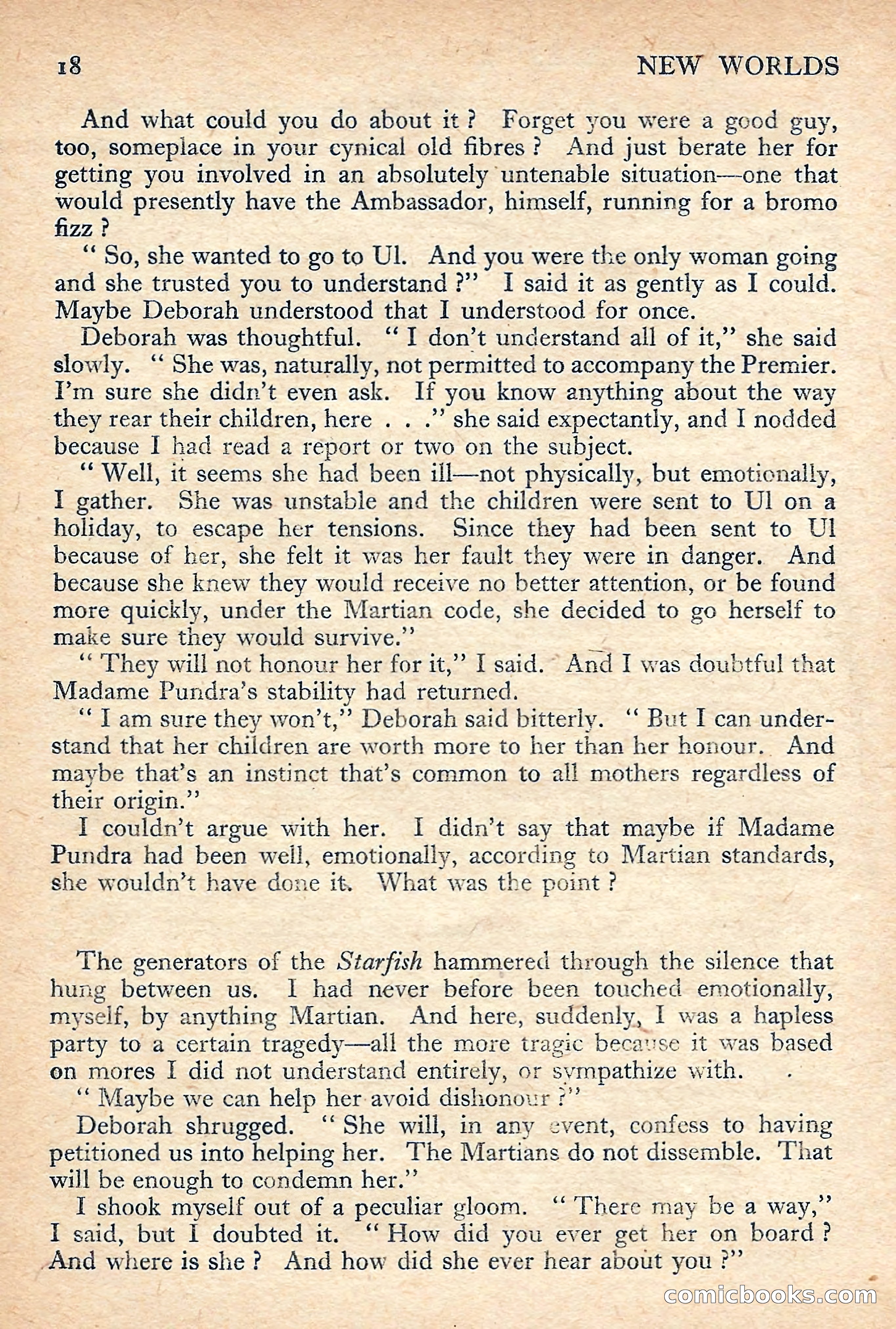 New Worlds Science Fiction No. 49 — page 20 of 132