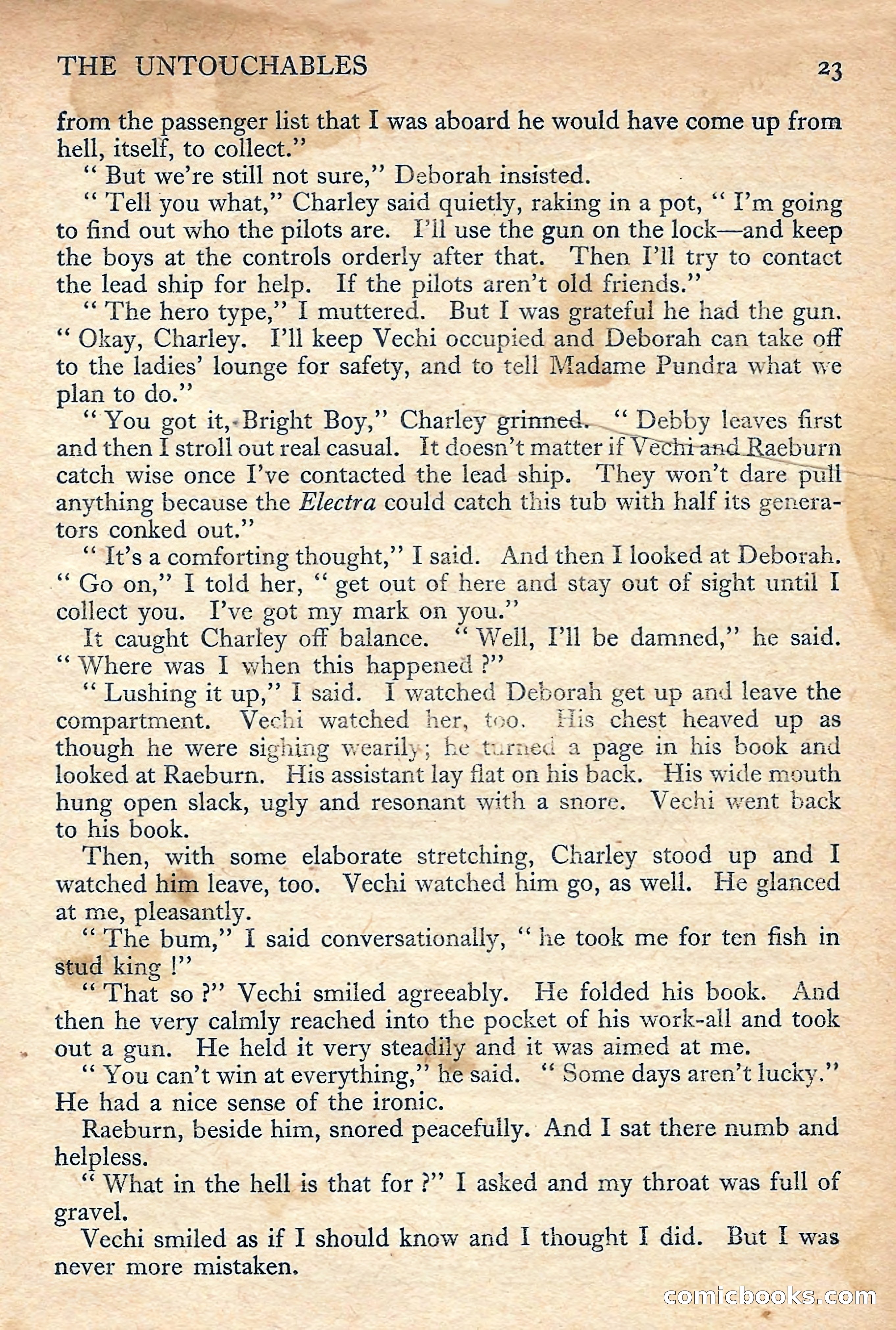 New Worlds Science Fiction No. 49 — page 25 of 132