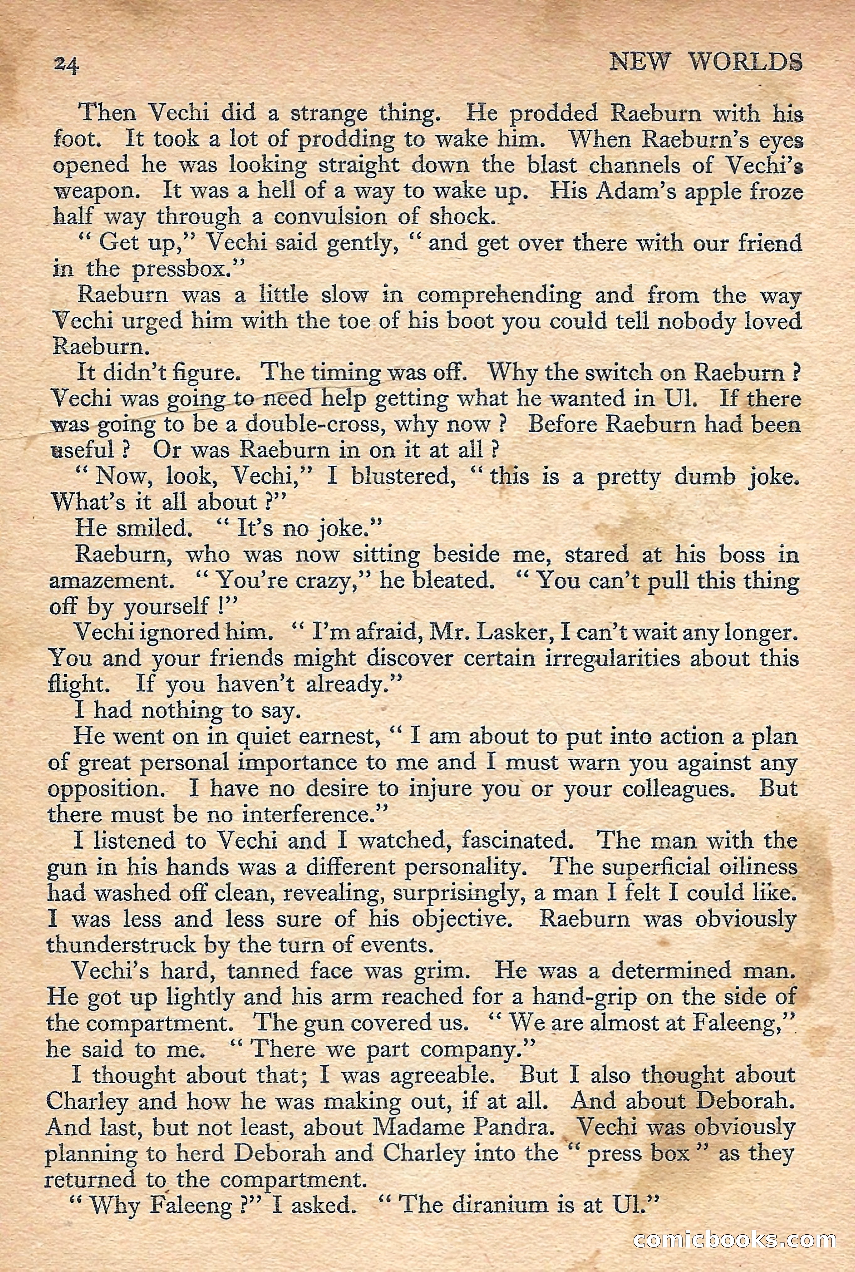 New Worlds Science Fiction No. 49 — page 26 of 132