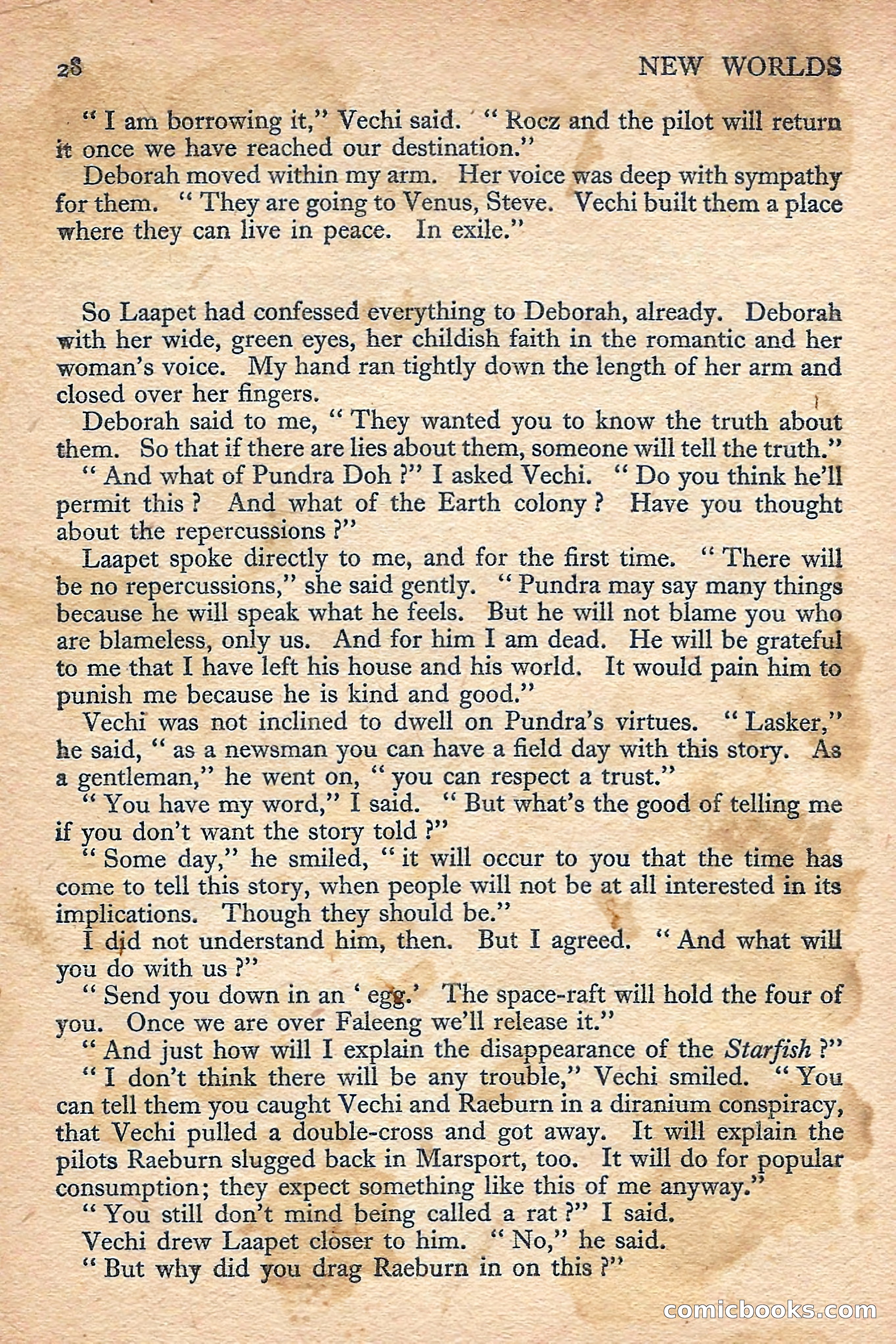 New Worlds Science Fiction No. 49 — page 30 of 132