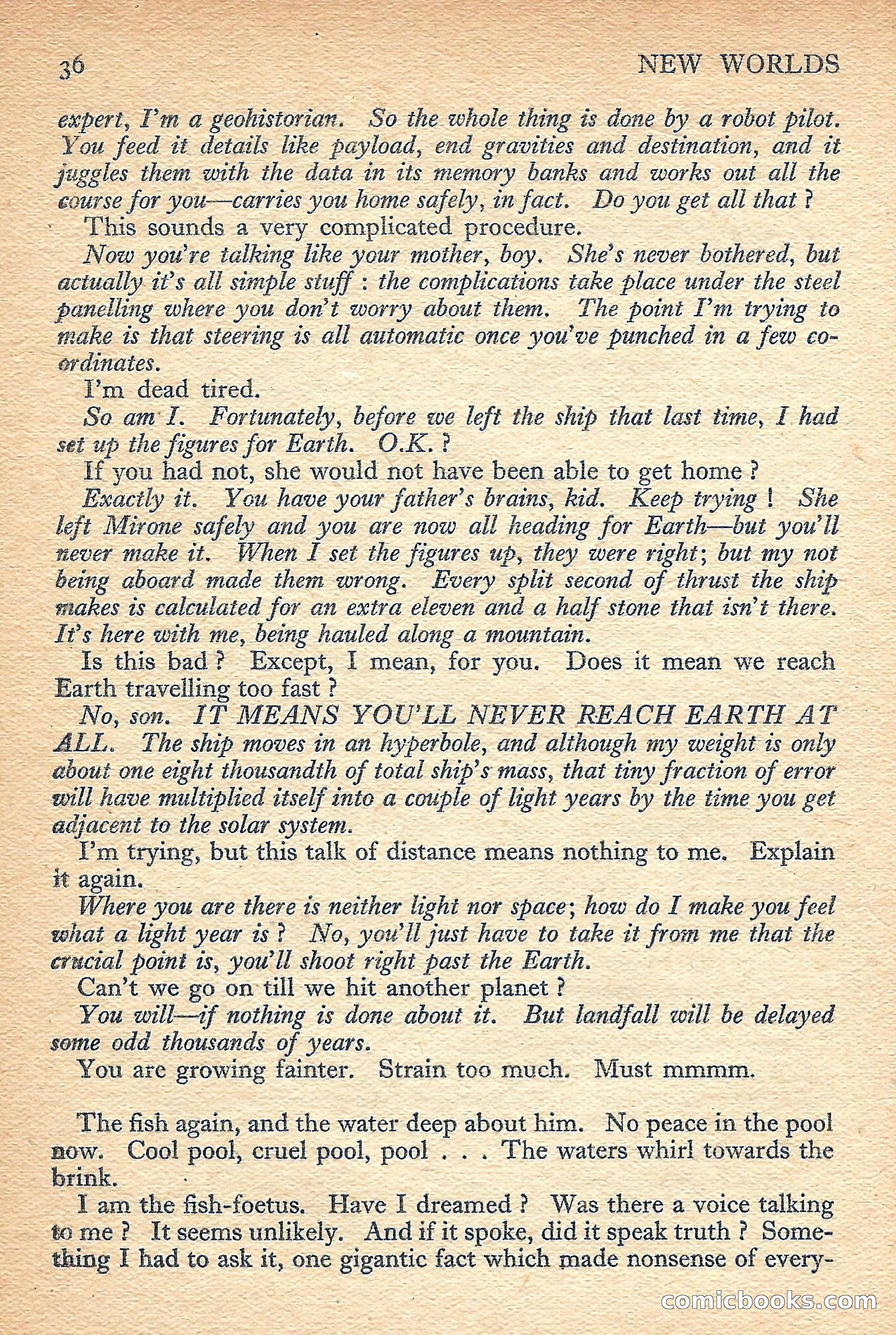 New Worlds Science Fiction No. 49 — page 38 of 132