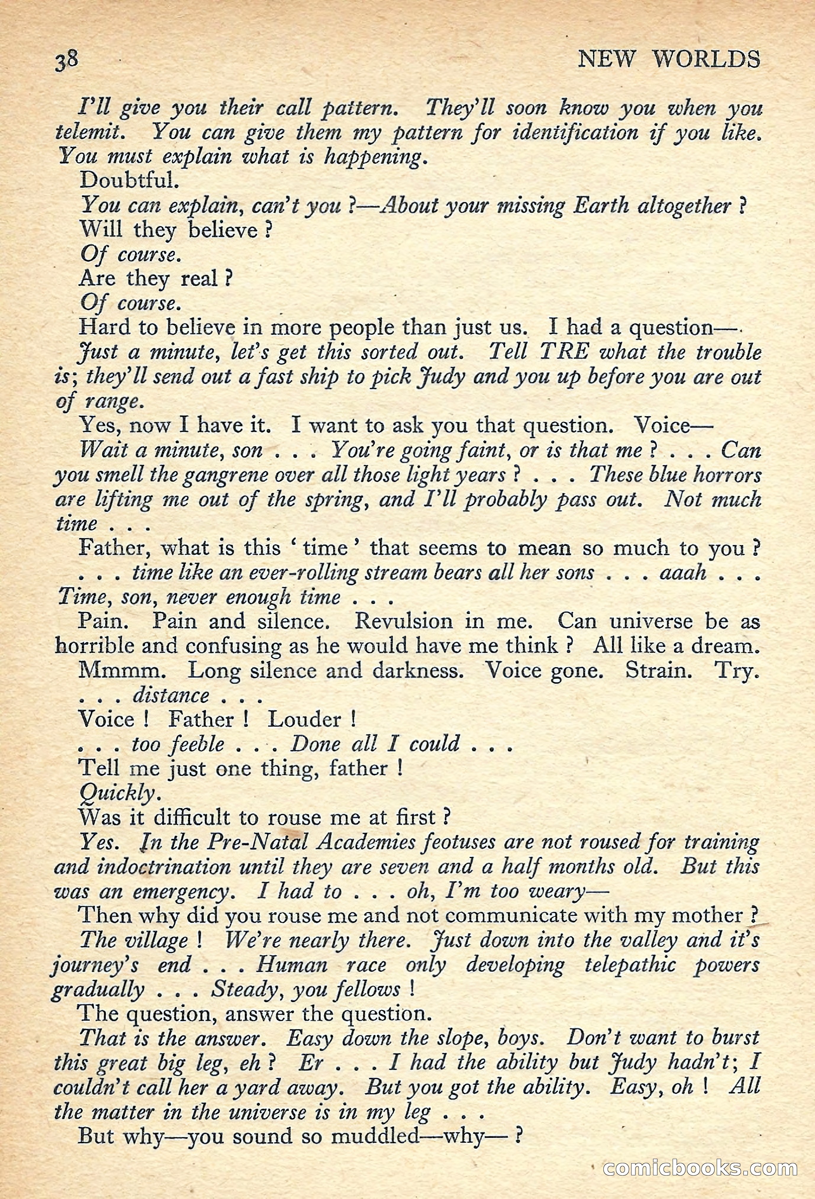 New Worlds Science Fiction No. 49 — page 40 of 132