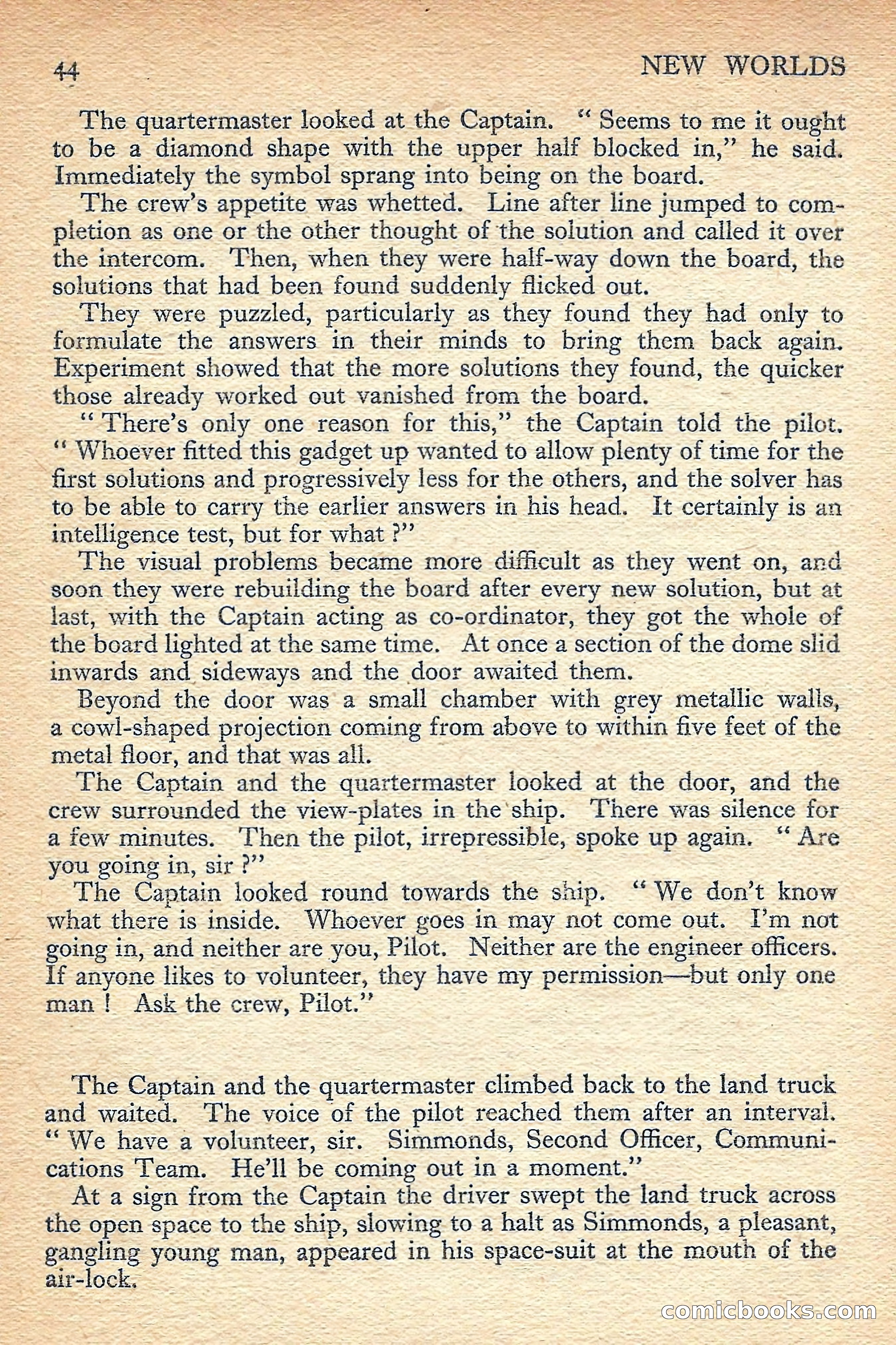 New Worlds Science Fiction No. 49 — page 46 of 132