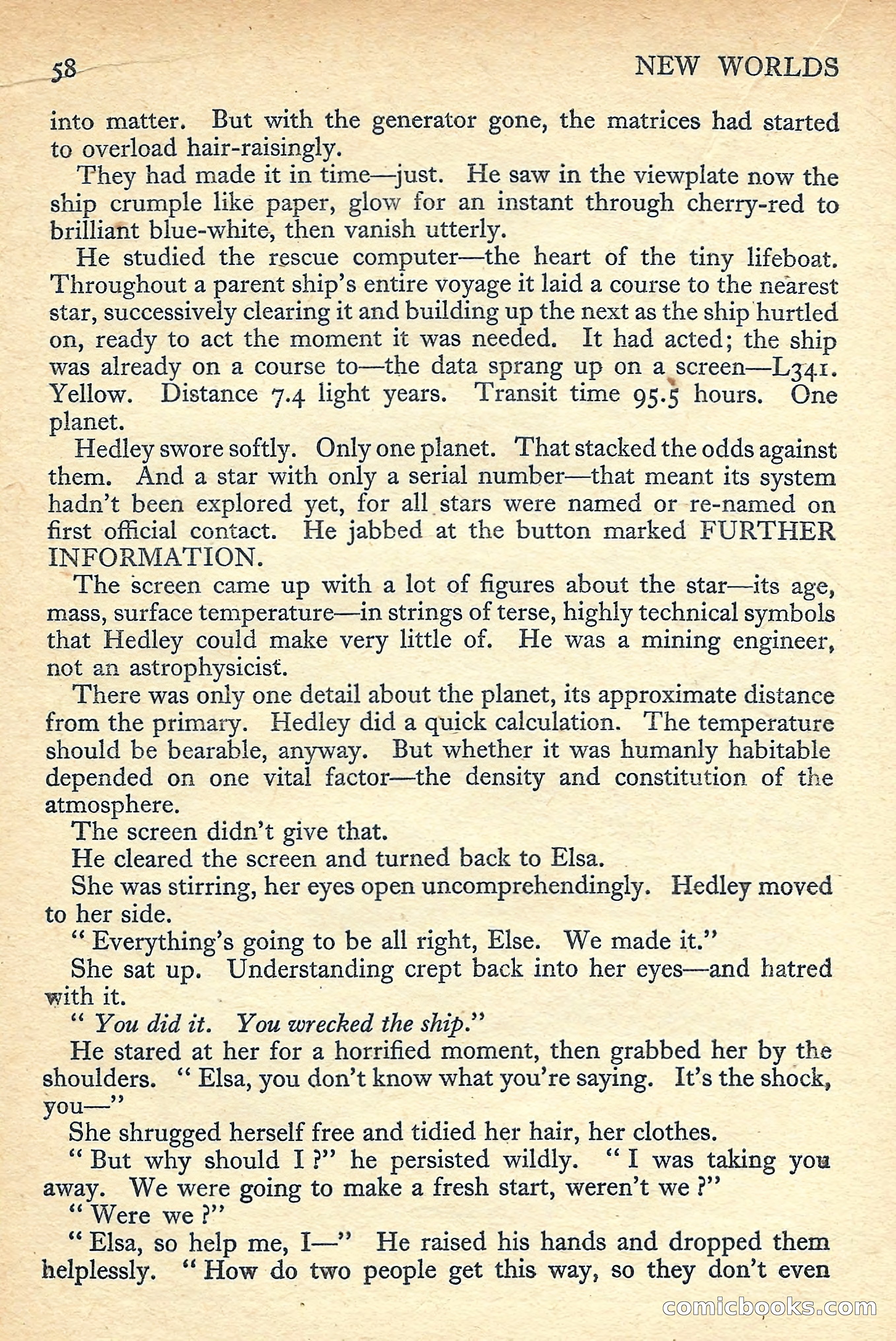 New Worlds Science Fiction No. 49 — page 60 of 132