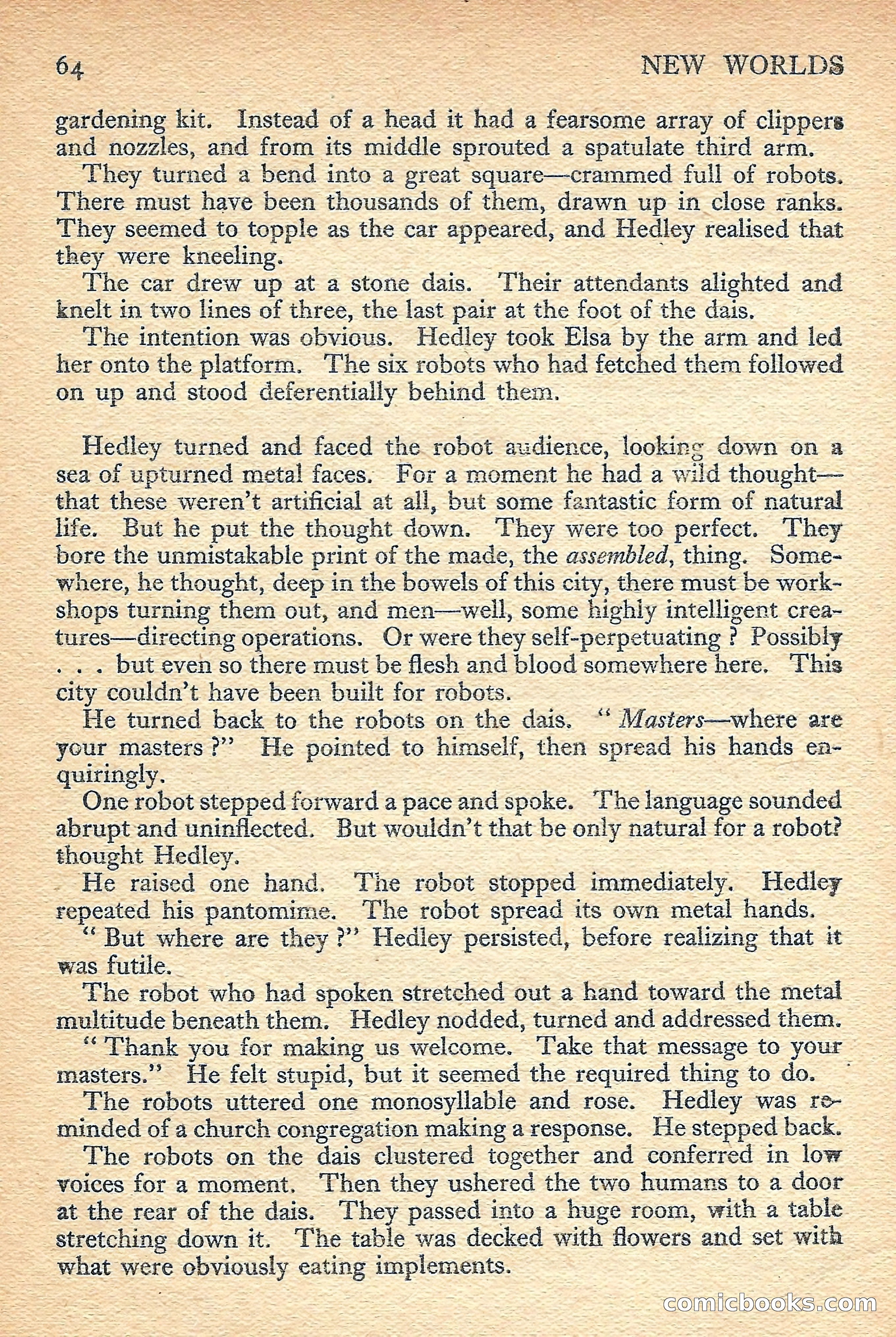 New Worlds Science Fiction No. 49 — page 66 of 132