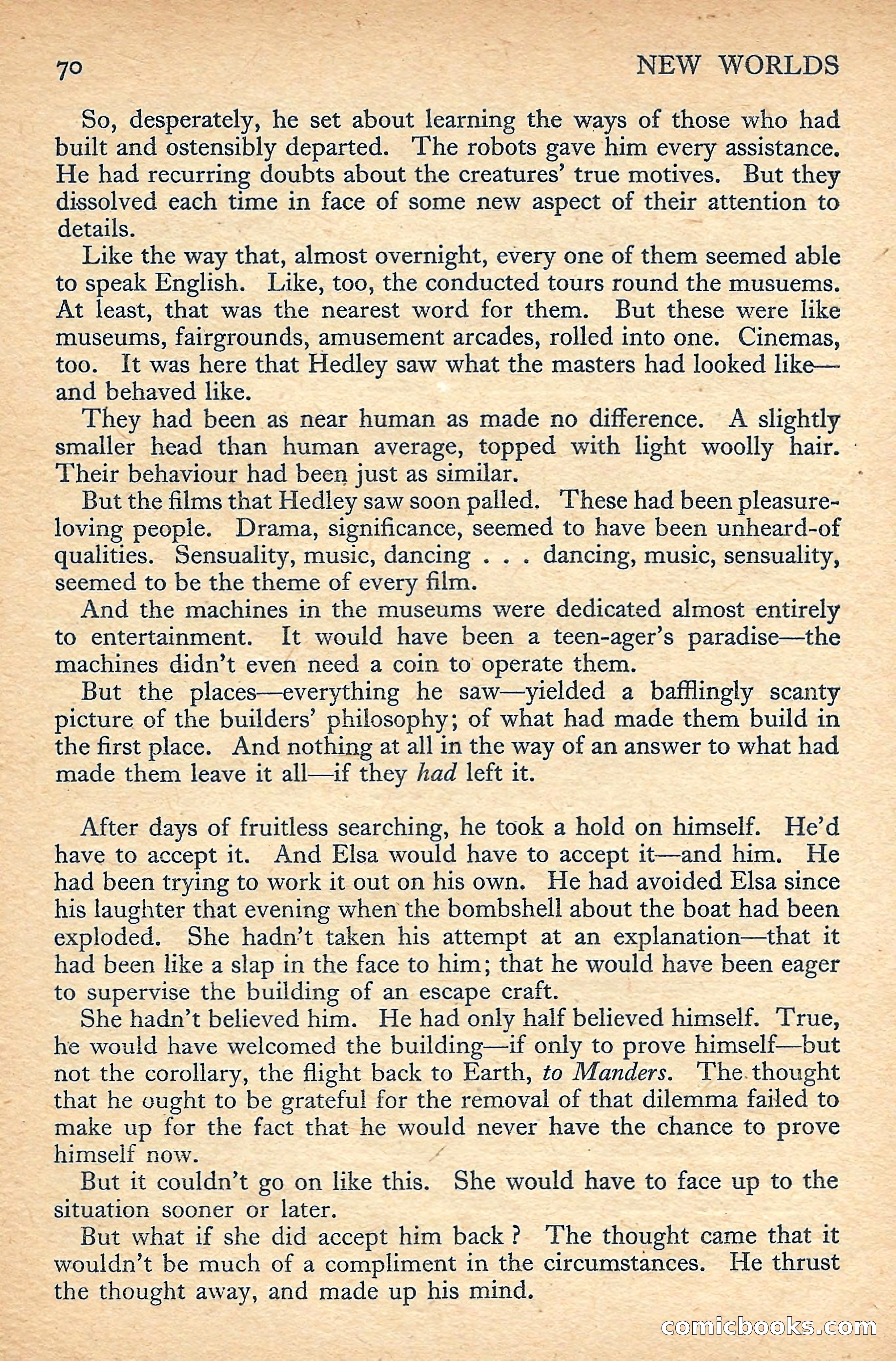 New Worlds Science Fiction No. 49 — page 72 of 132