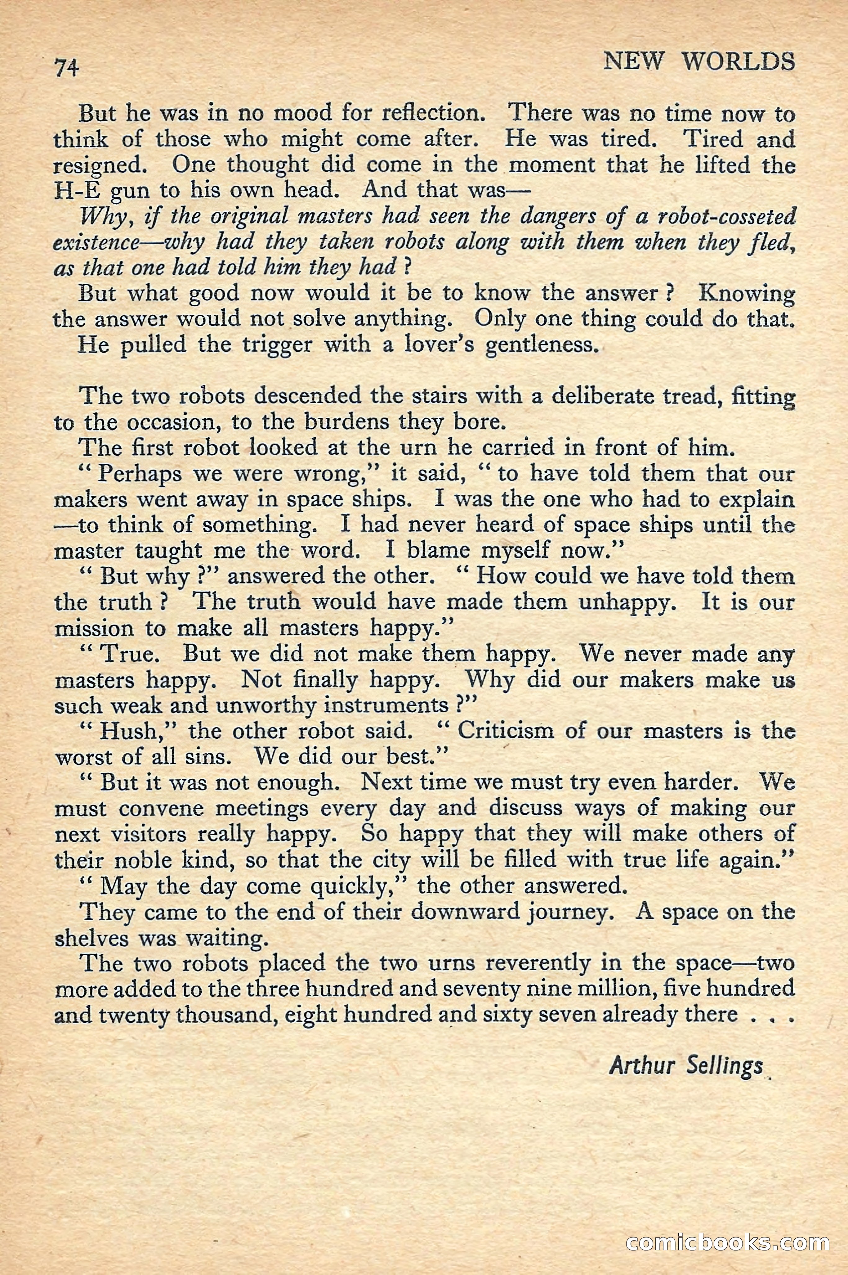 New Worlds Science Fiction No. 49 — page 76 of 132