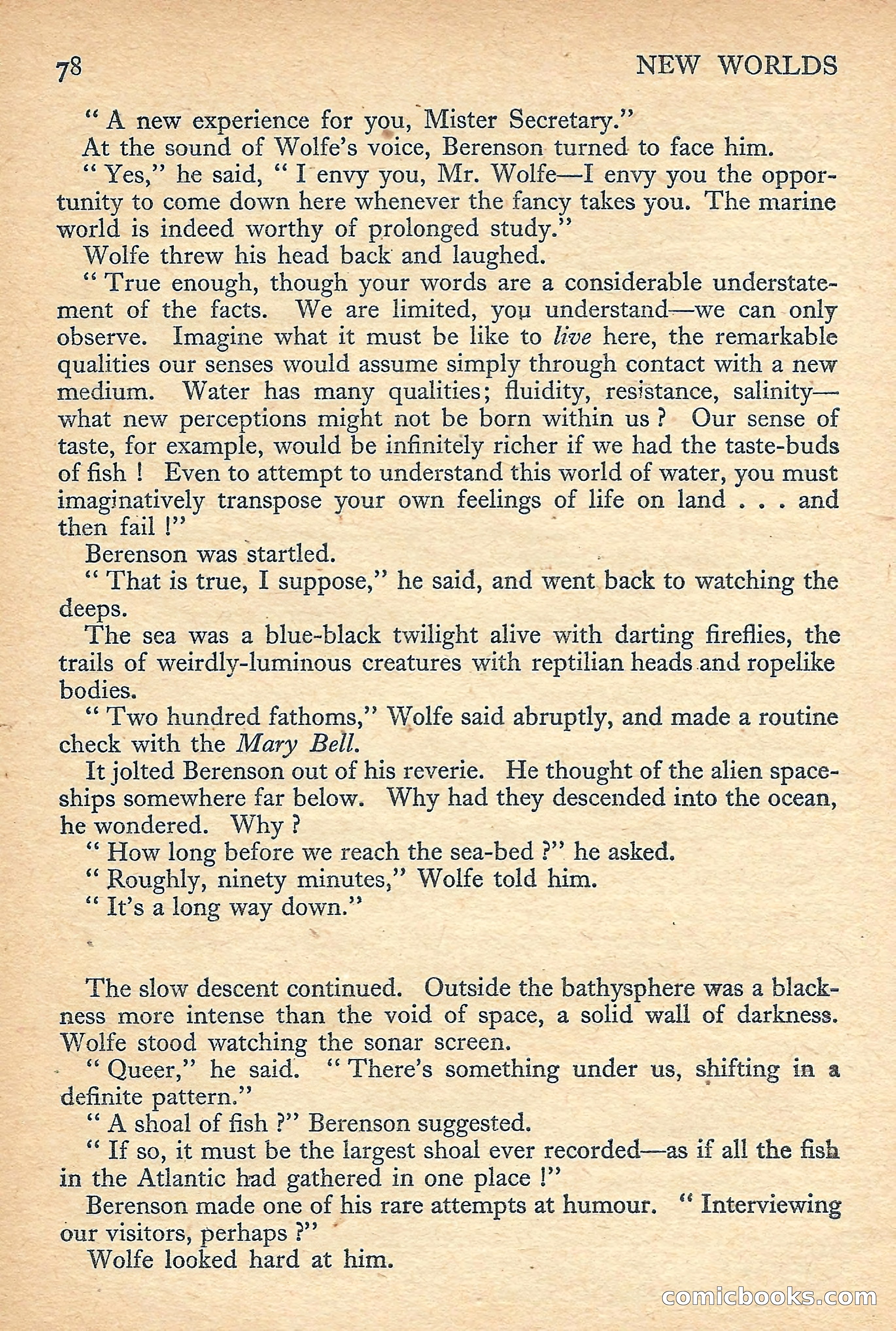 New Worlds Science Fiction No. 49 — page 80 of 132