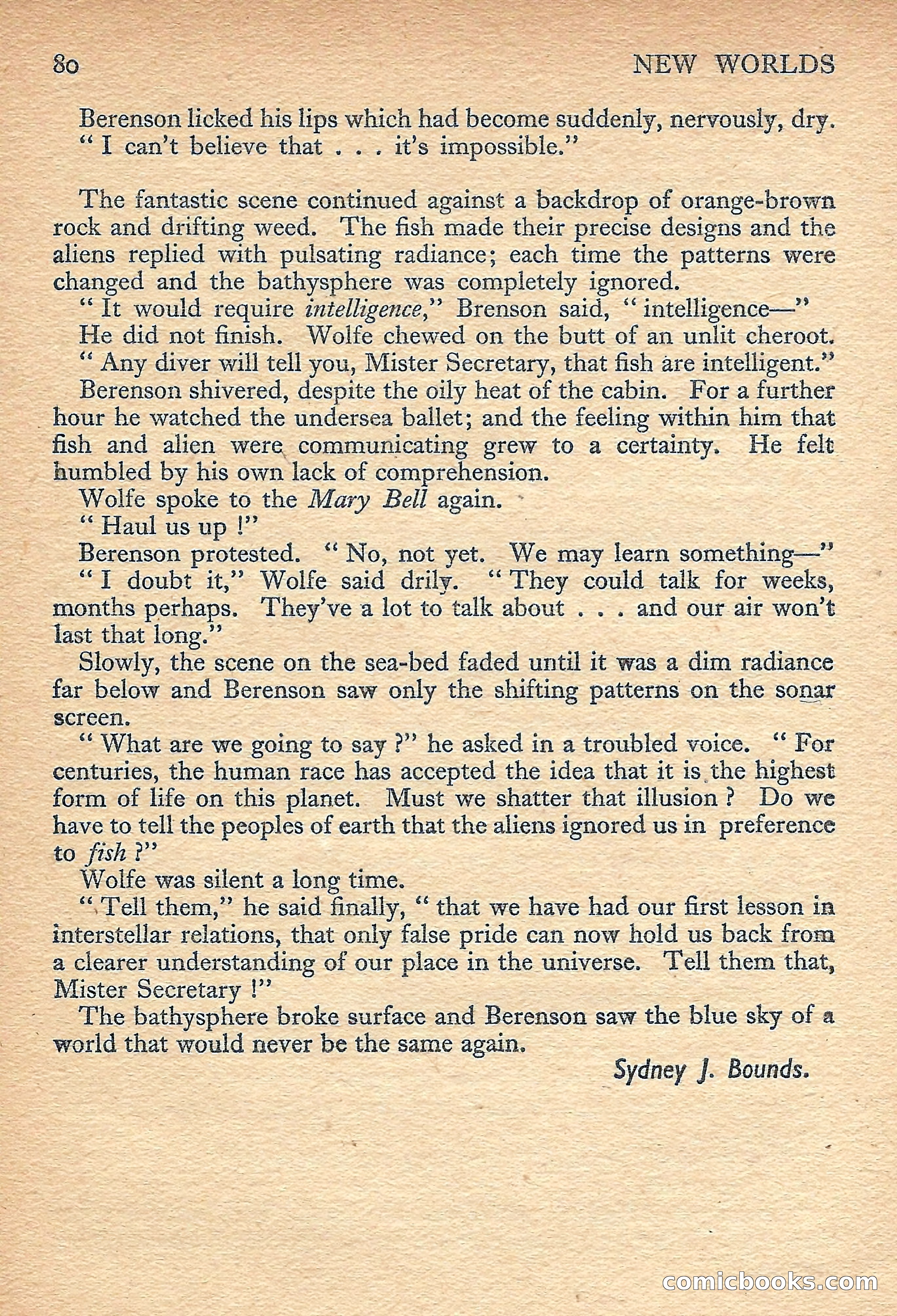 New Worlds Science Fiction No. 49 — page 82 of 132