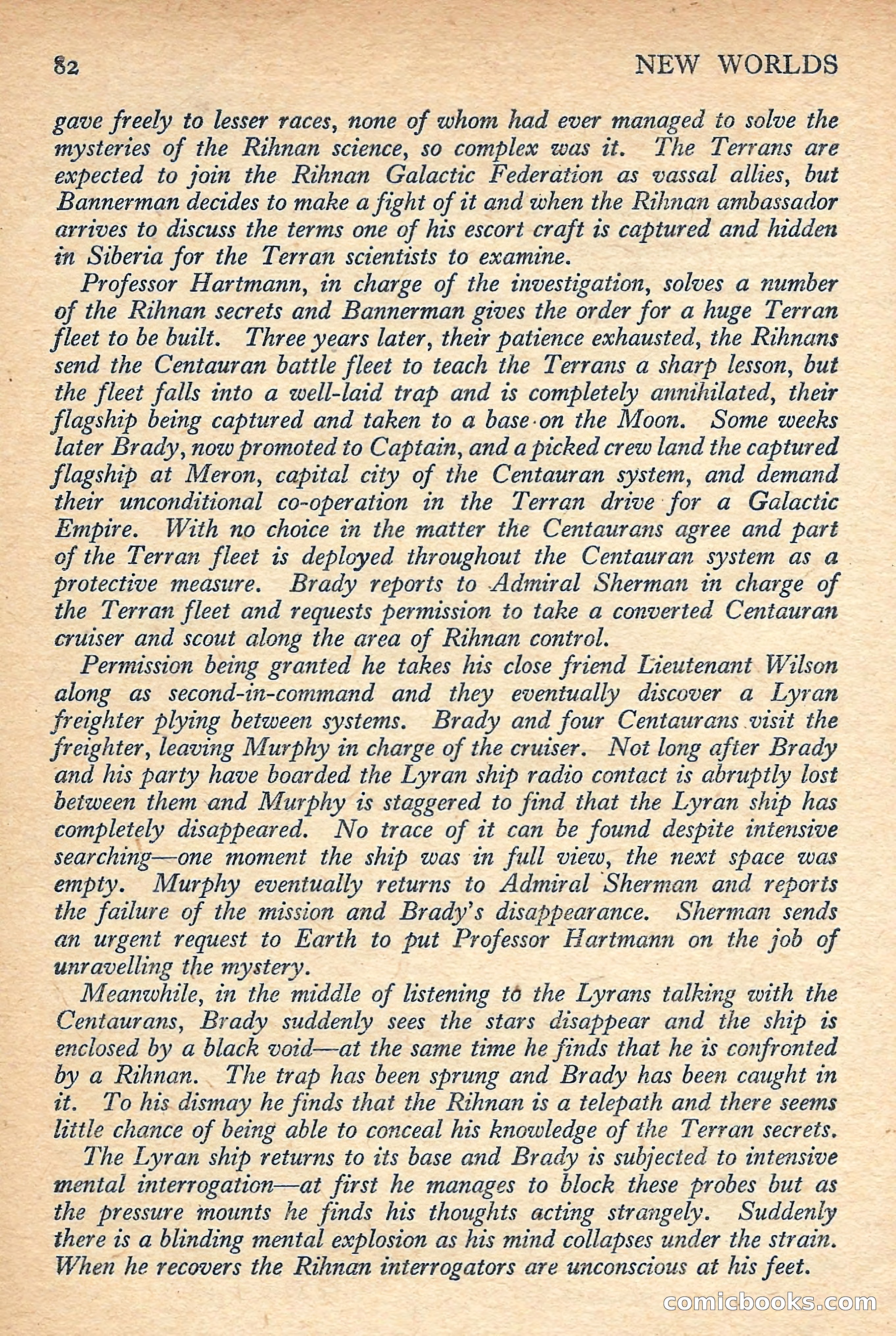 New Worlds Science Fiction No. 49 — page 84 of 132