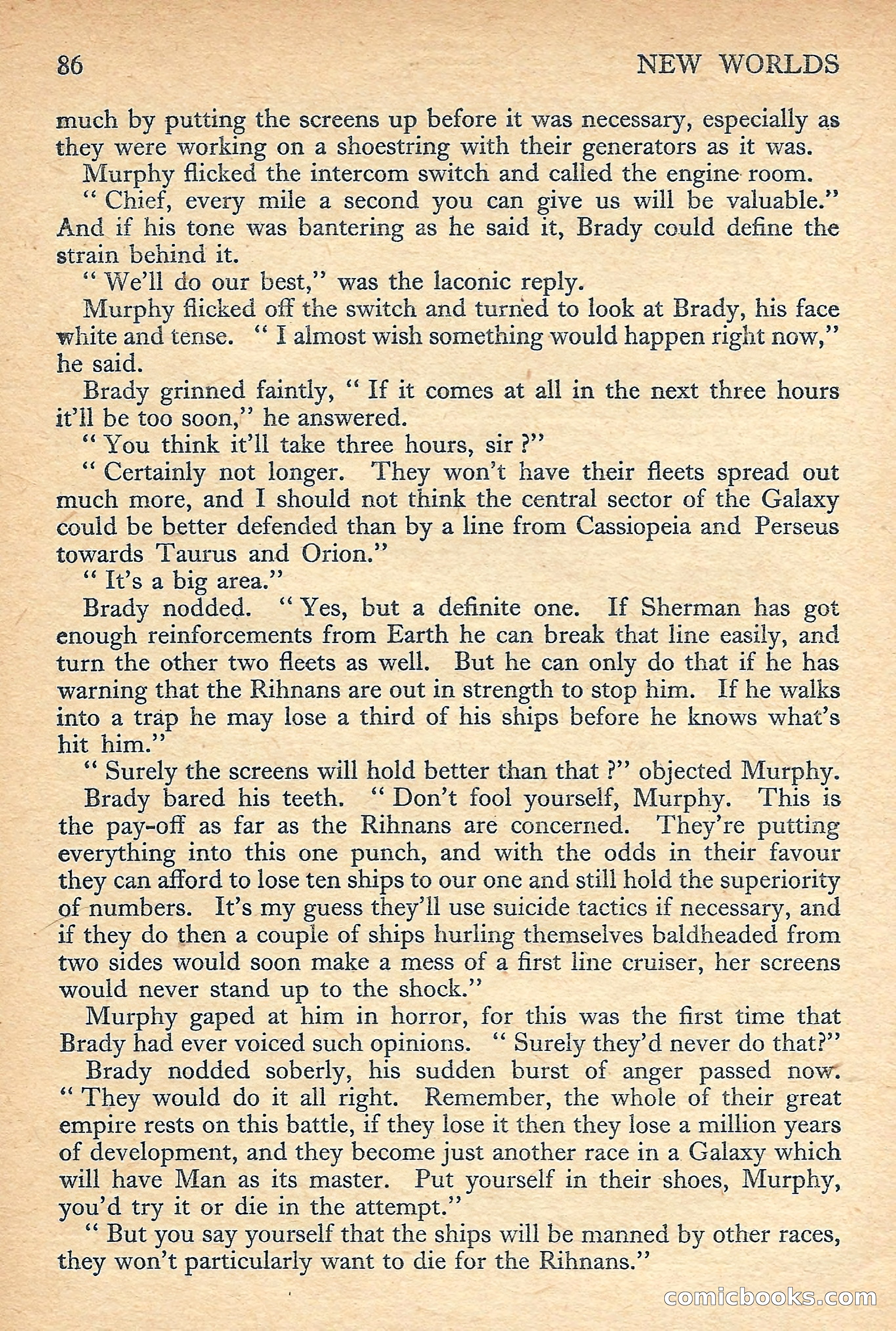 New Worlds Science Fiction No. 49 — page 88 of 132