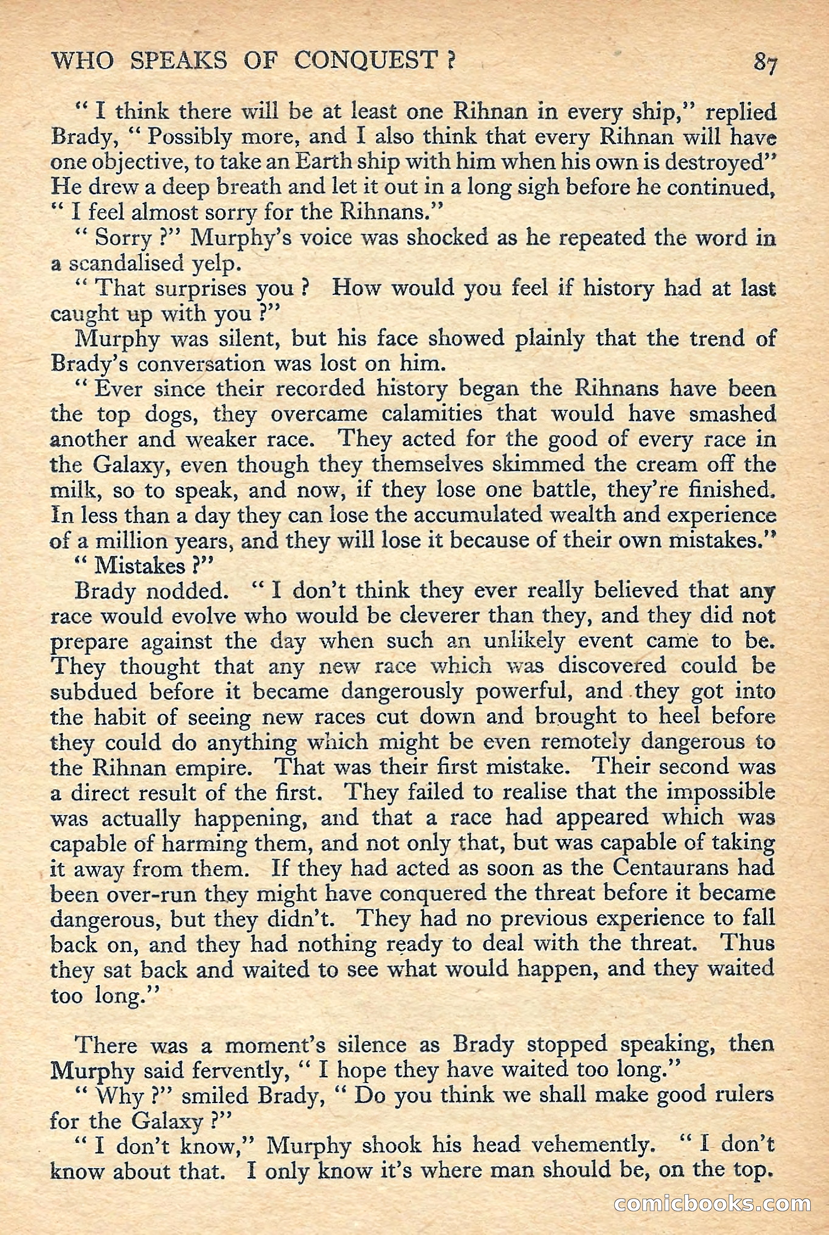 New Worlds Science Fiction No. 49 — page 89 of 132