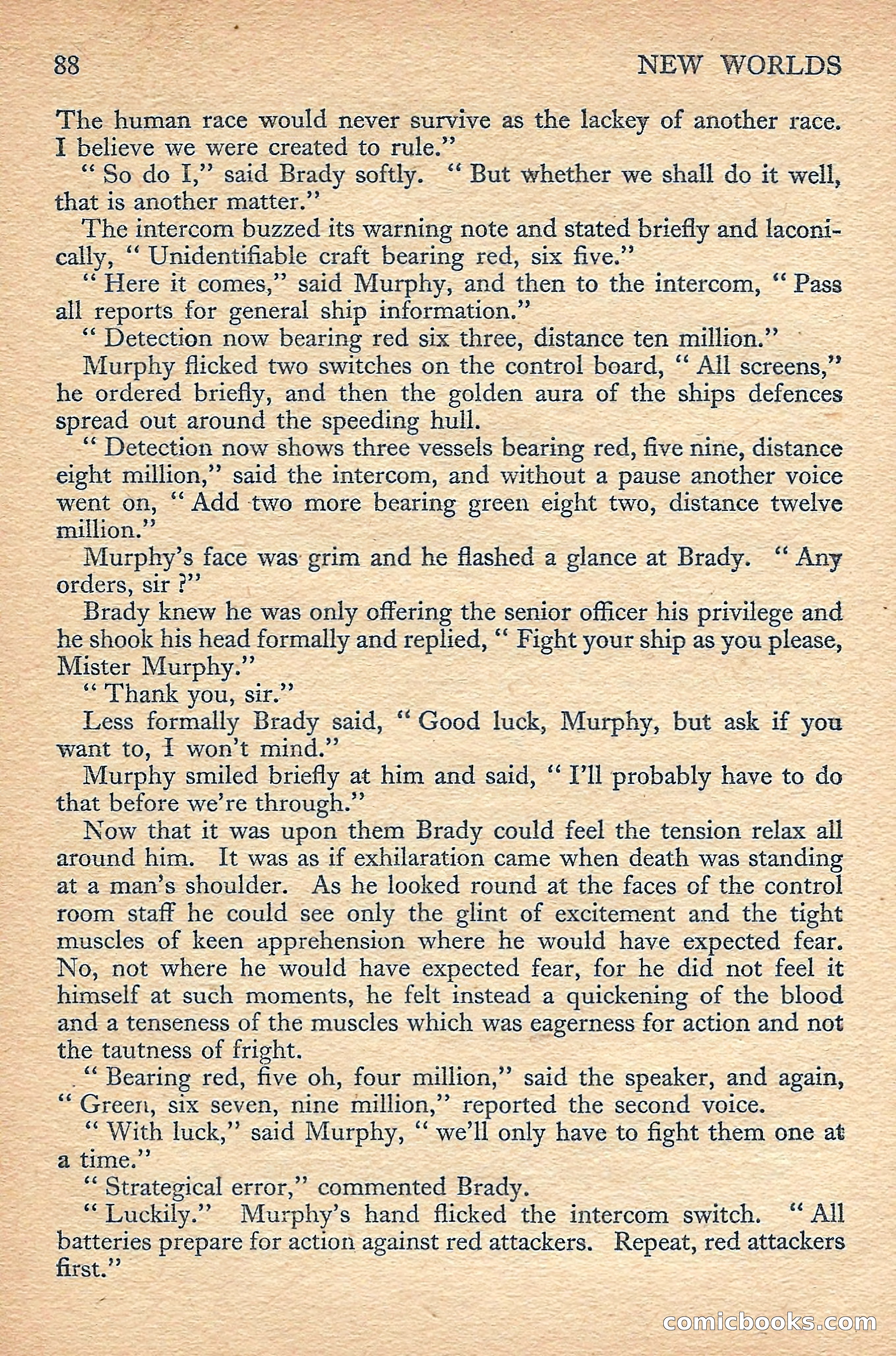 New Worlds Science Fiction No. 49 — page 90 of 132