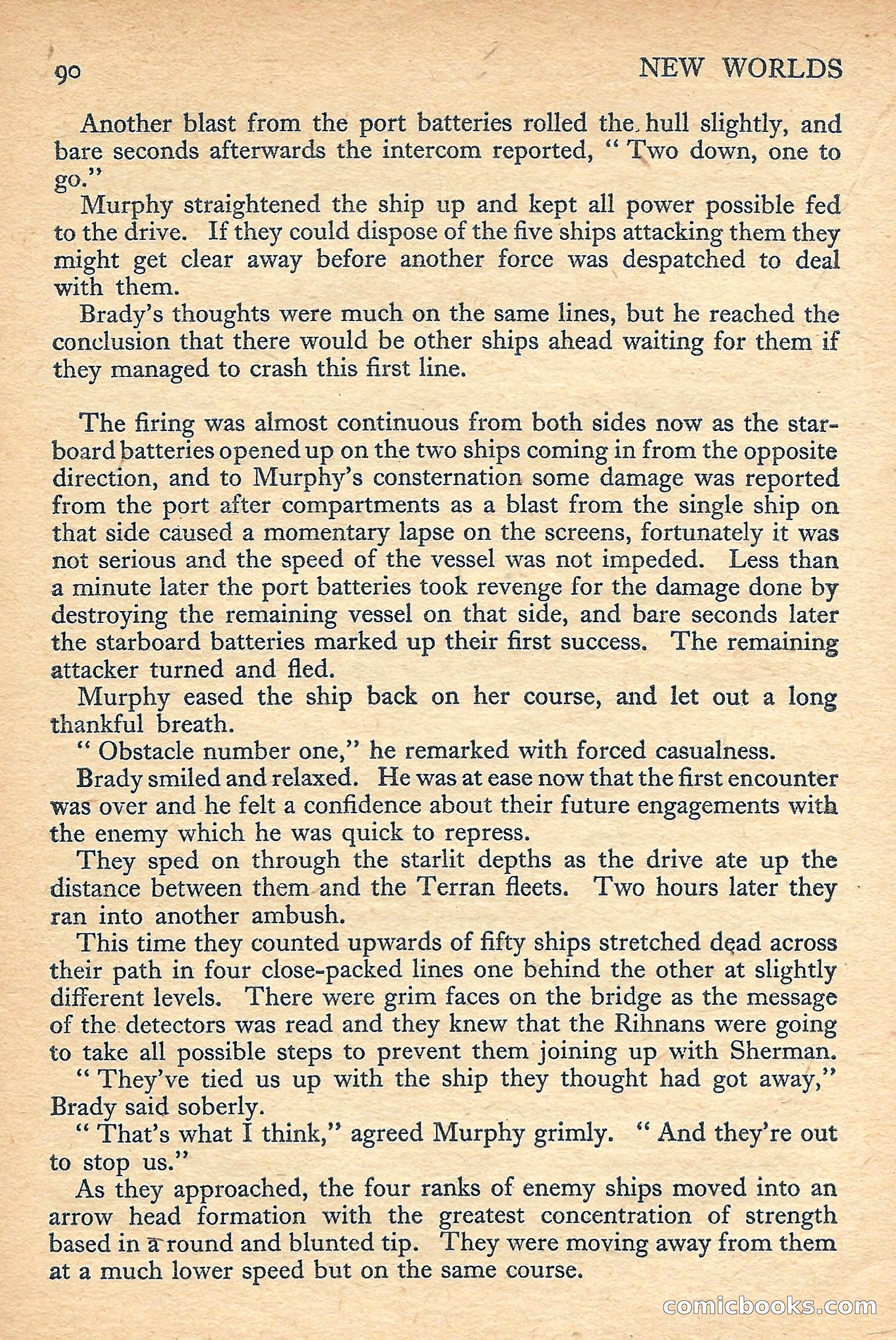 New Worlds Science Fiction No. 49 — page 92 of 132